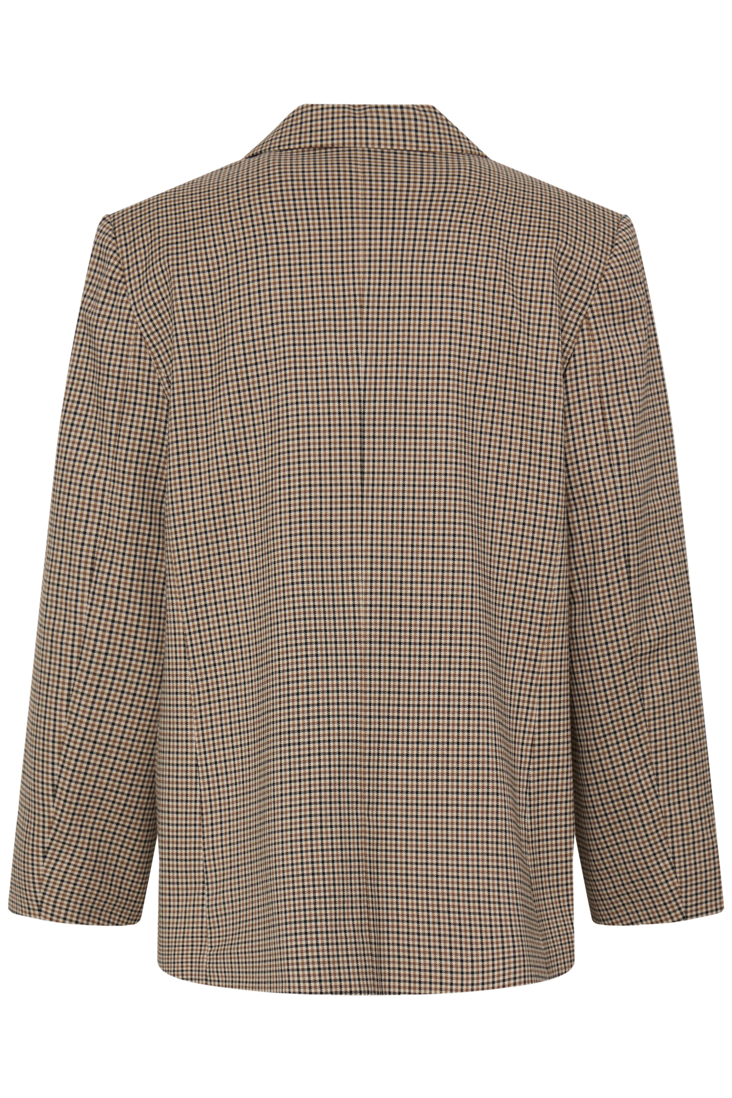 Estolo Sepia Check Blazer - 20819326