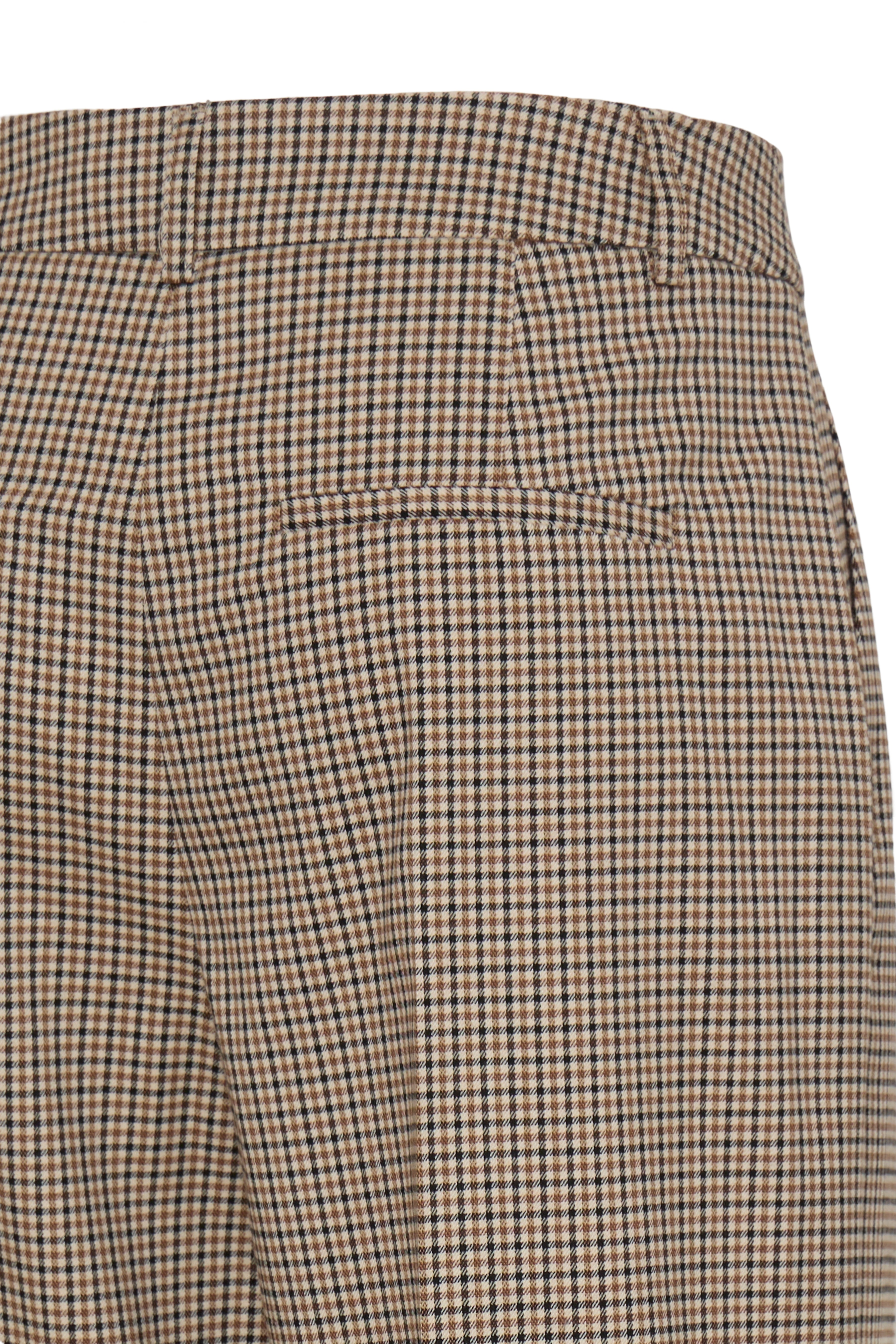 Estolo Sepia Check Trousers - 20819327