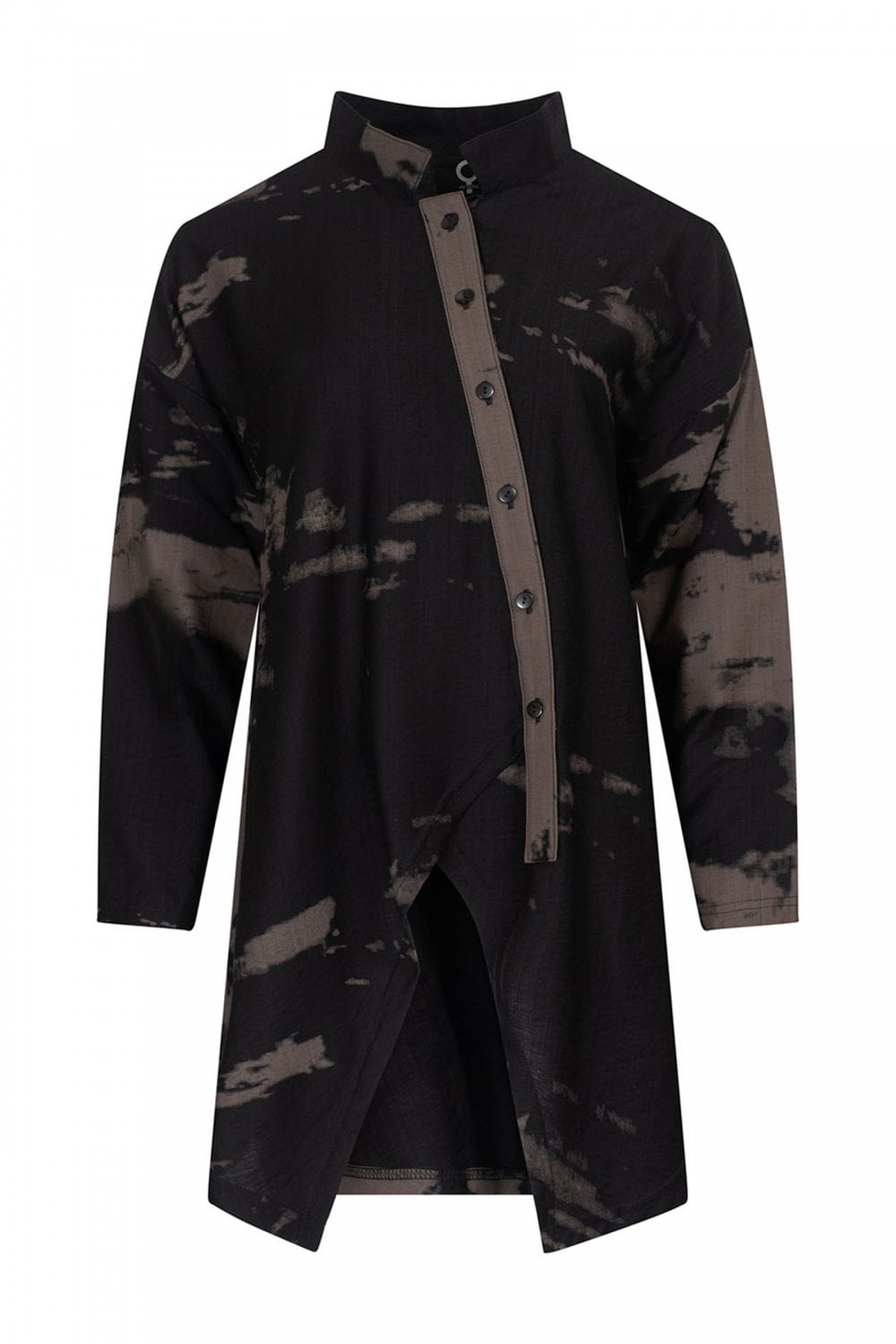 Brown Print Jacket - 2105-P