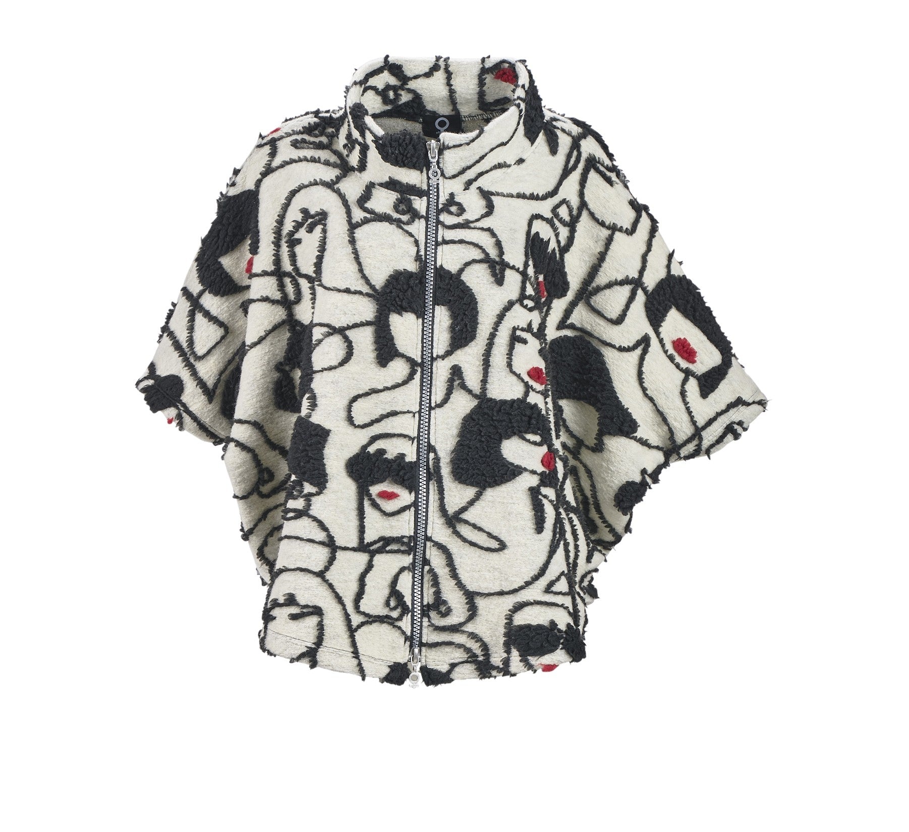 Lady Zip Poncho - 2134