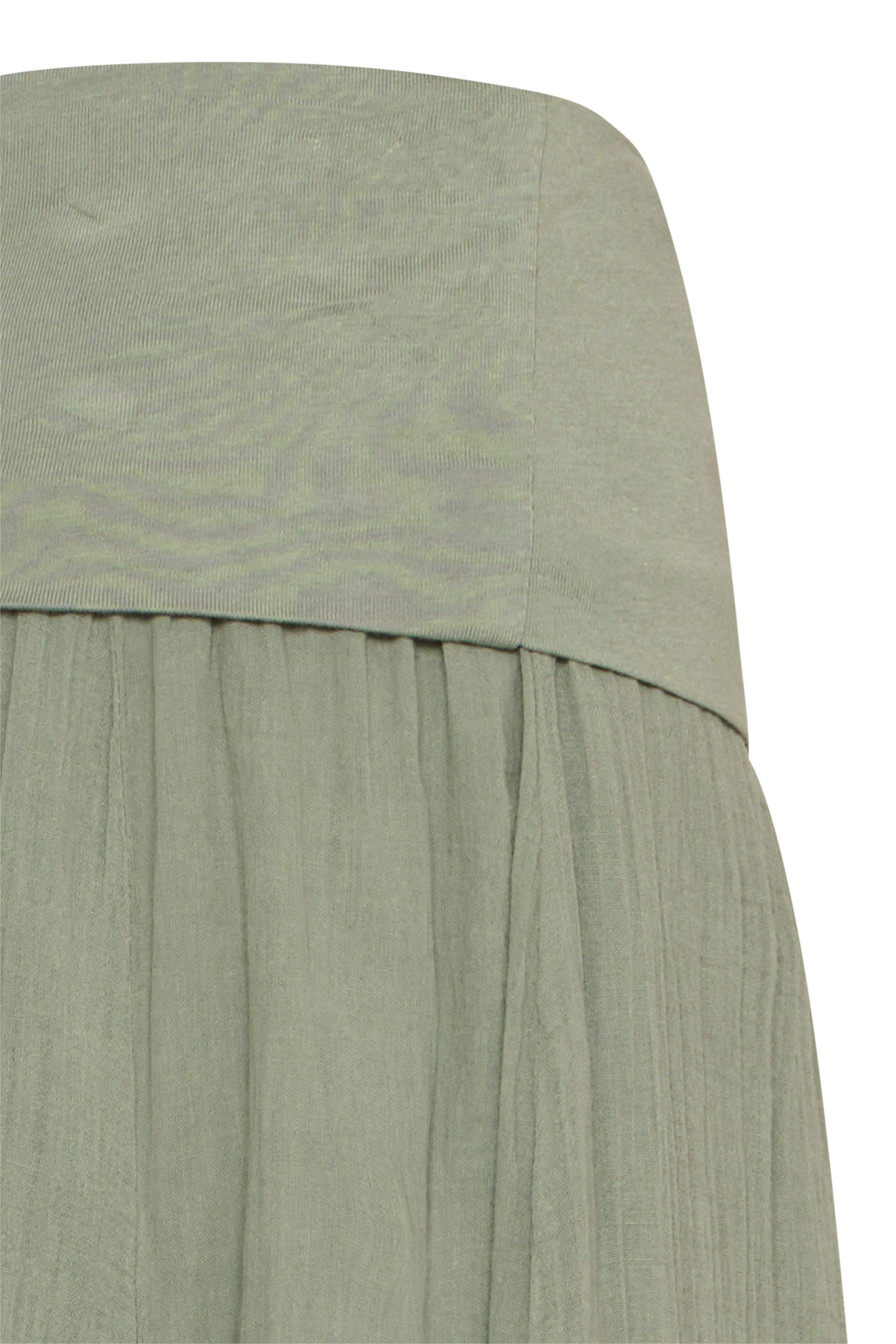 Muse Olive Skirt - 22100179