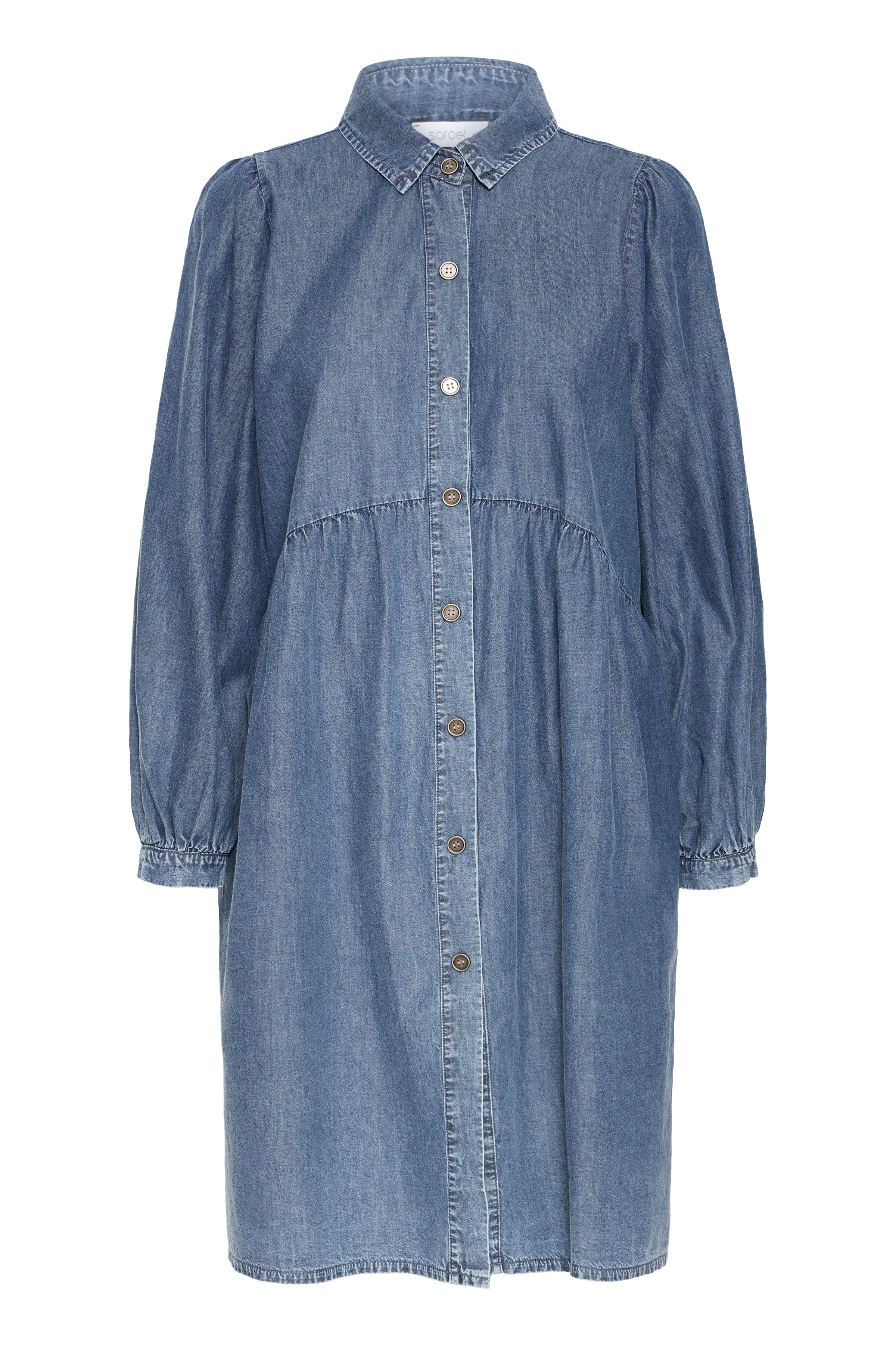 Lady Denim Shirt Dress - 22100881