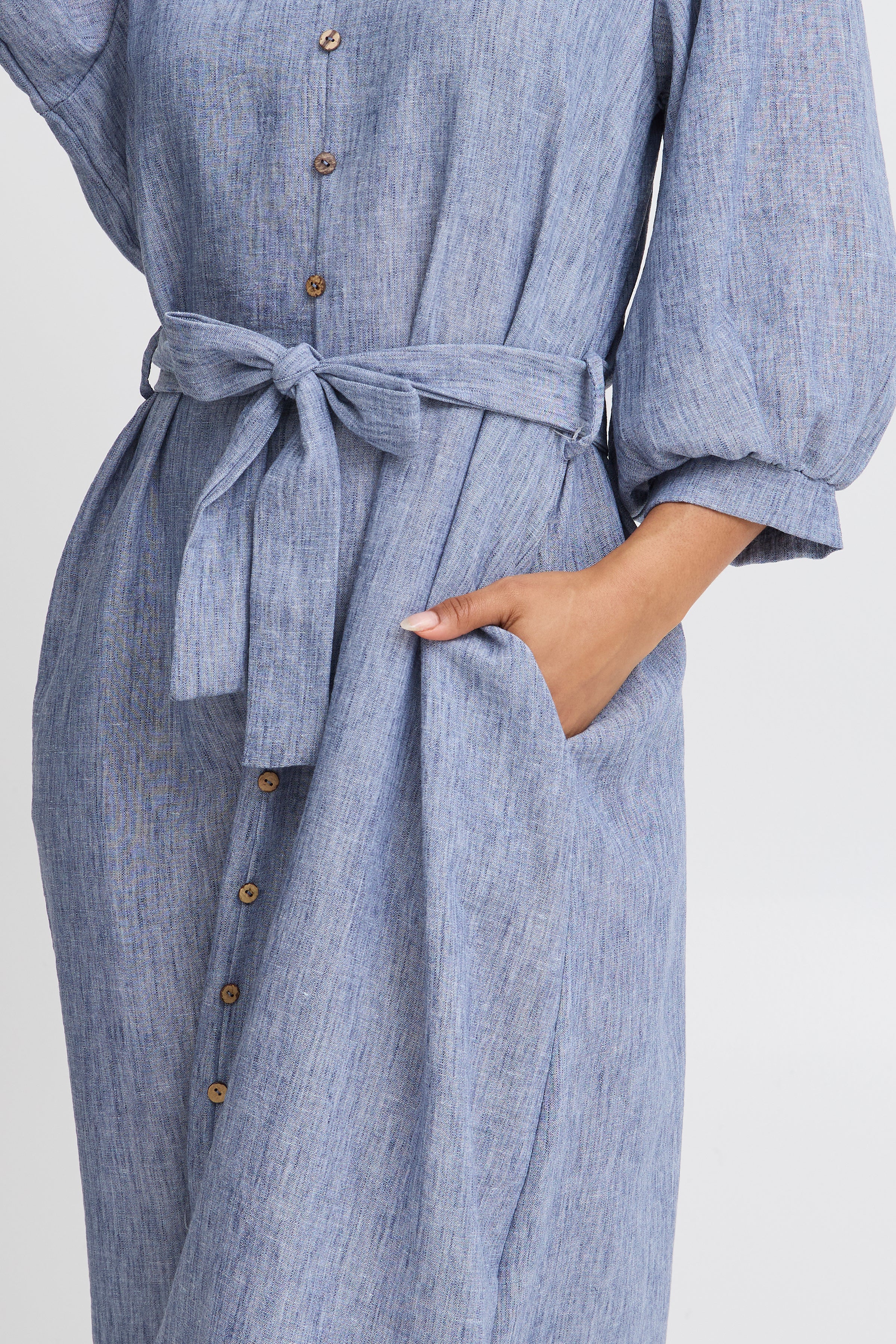 Leisa Jeans Blue Dress - 22100895