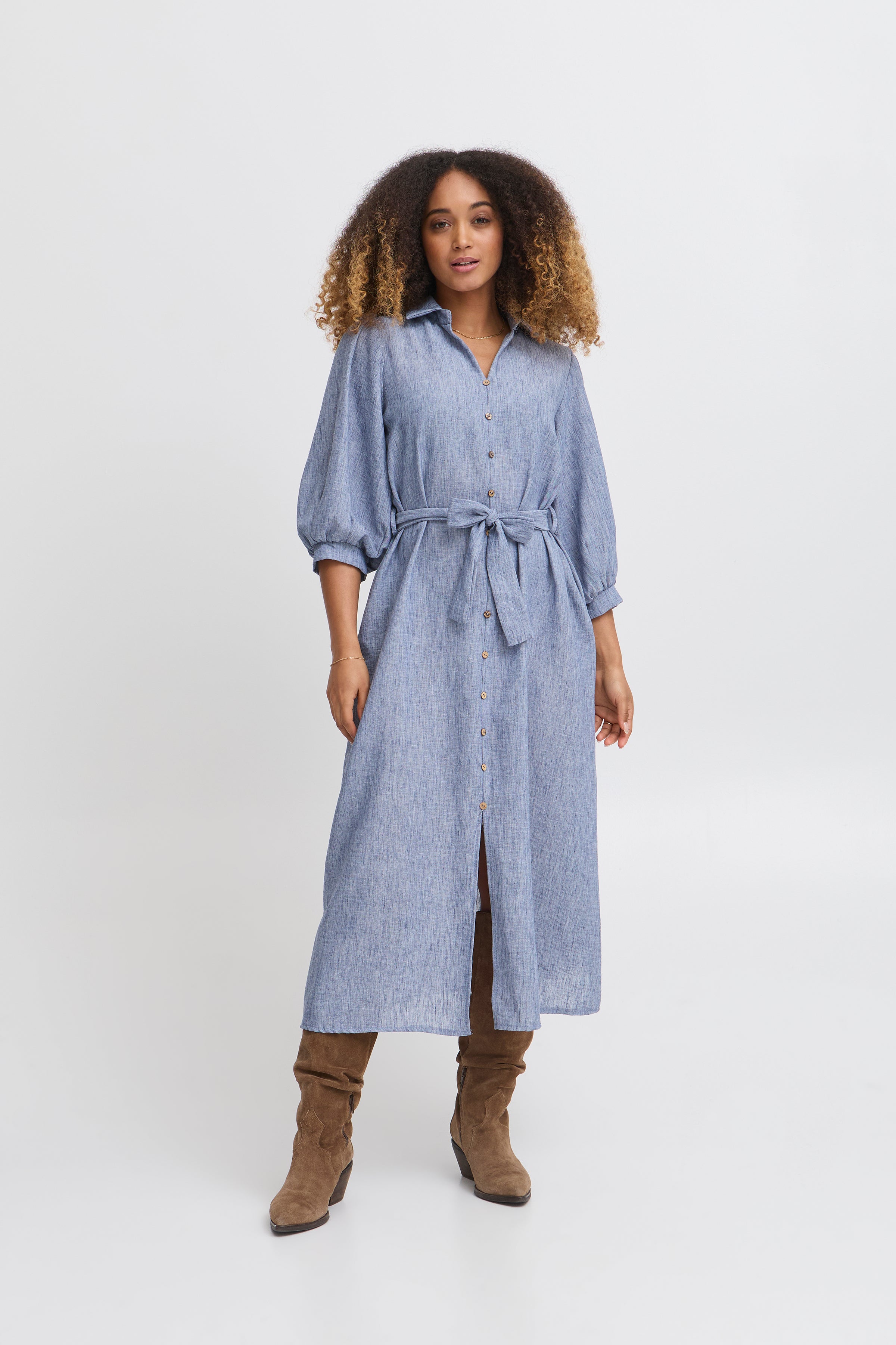 Leisa Jeans Blue Dress - 22100895
