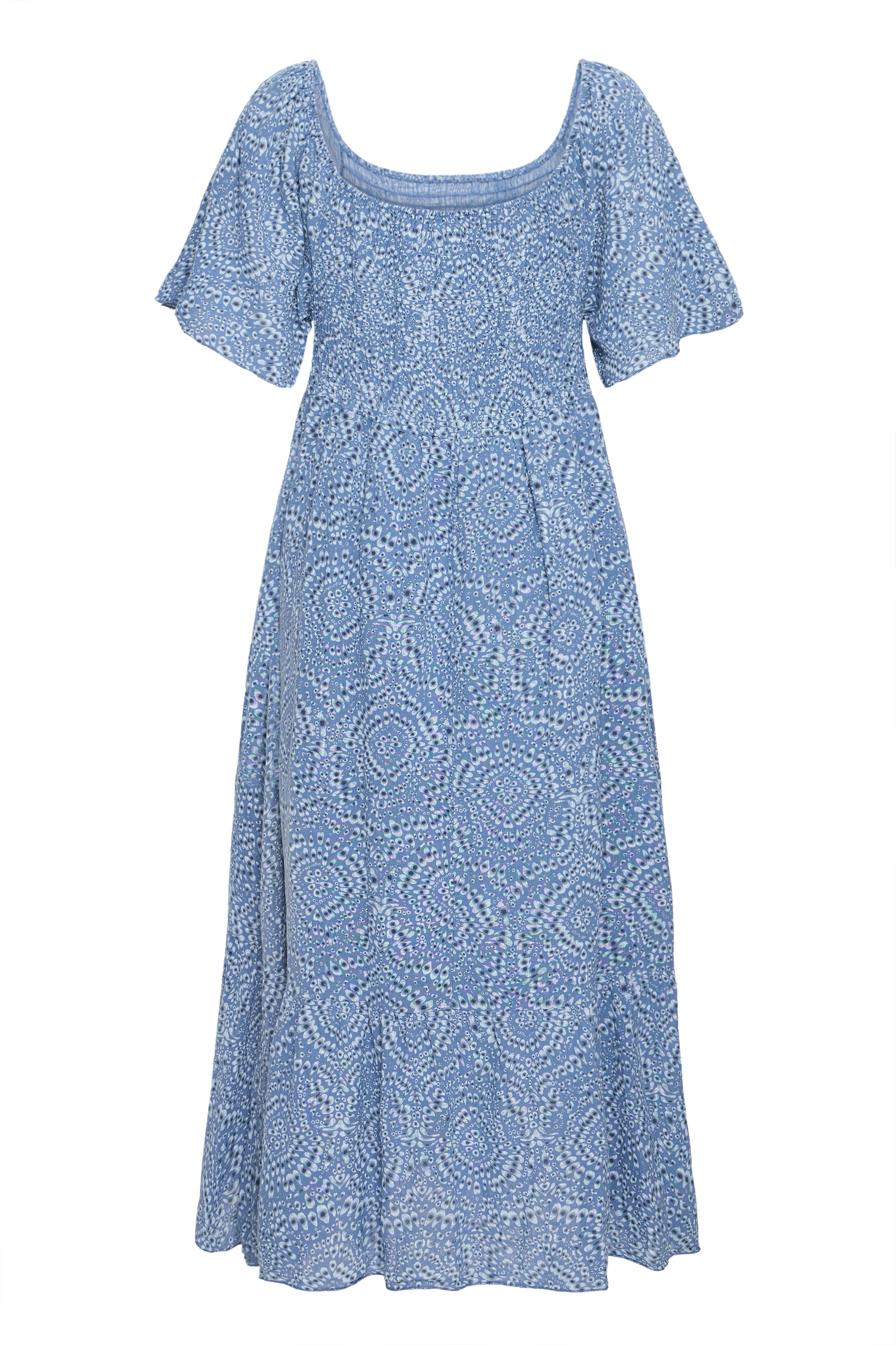 Alexa Blue Long Dress - 22100922