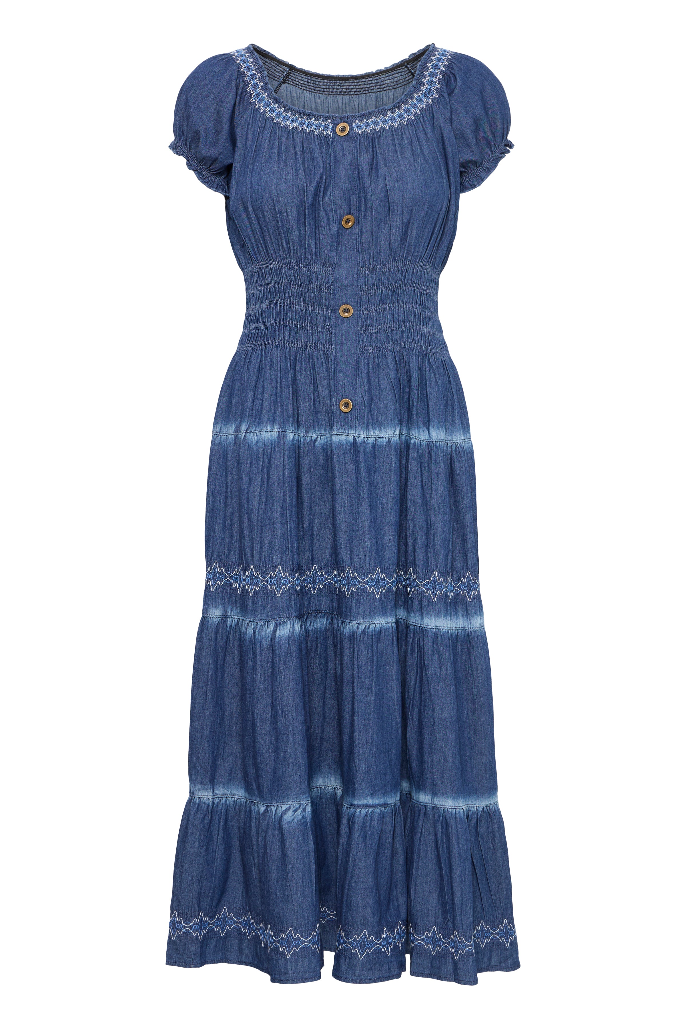 Molly Dark Denim Dress - 22100950