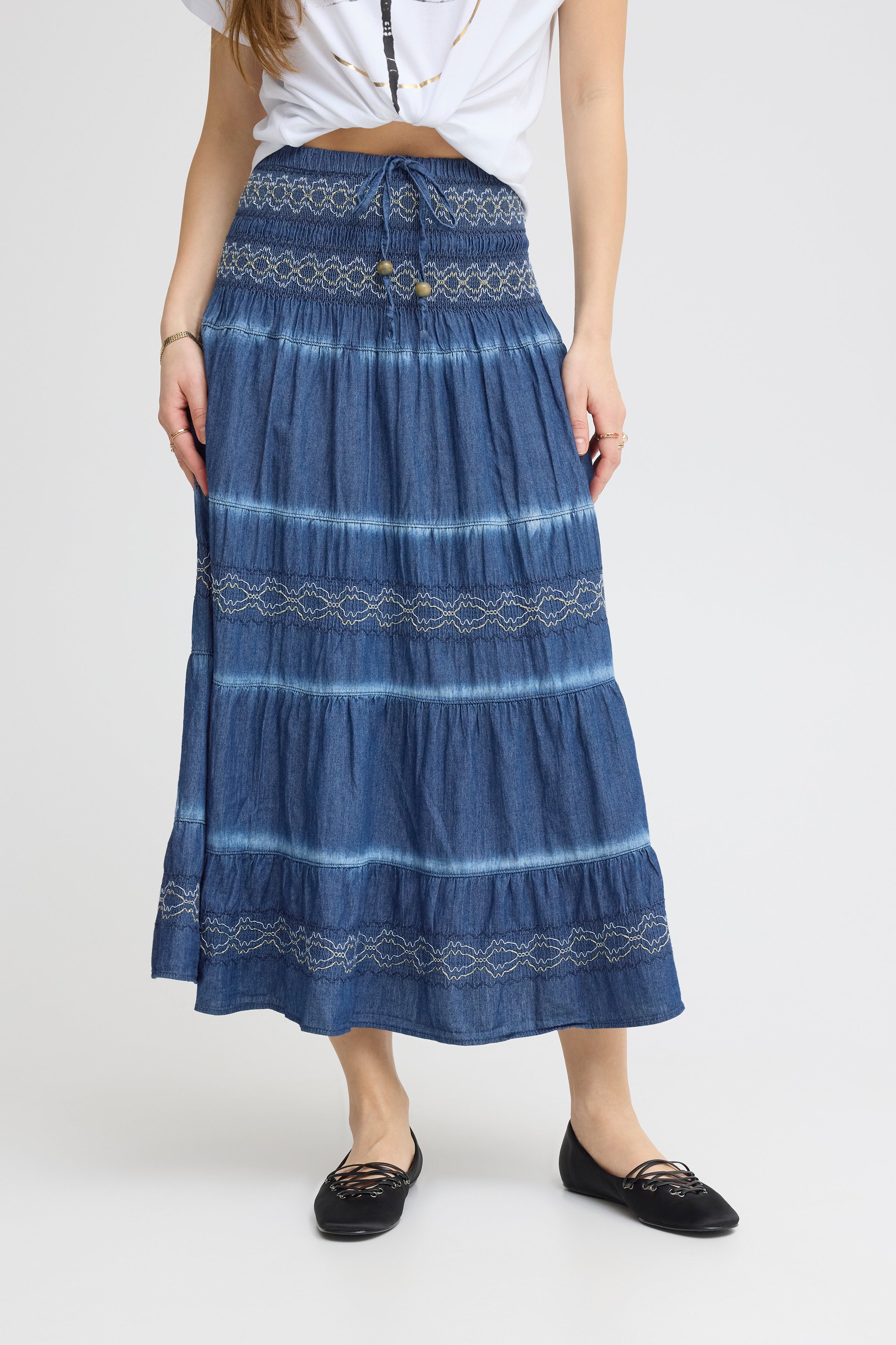 Molly Dark Denim Skirt - 22100951