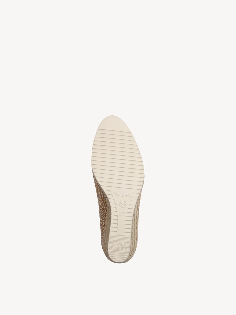 Beige Wedge Pumps - 22313
