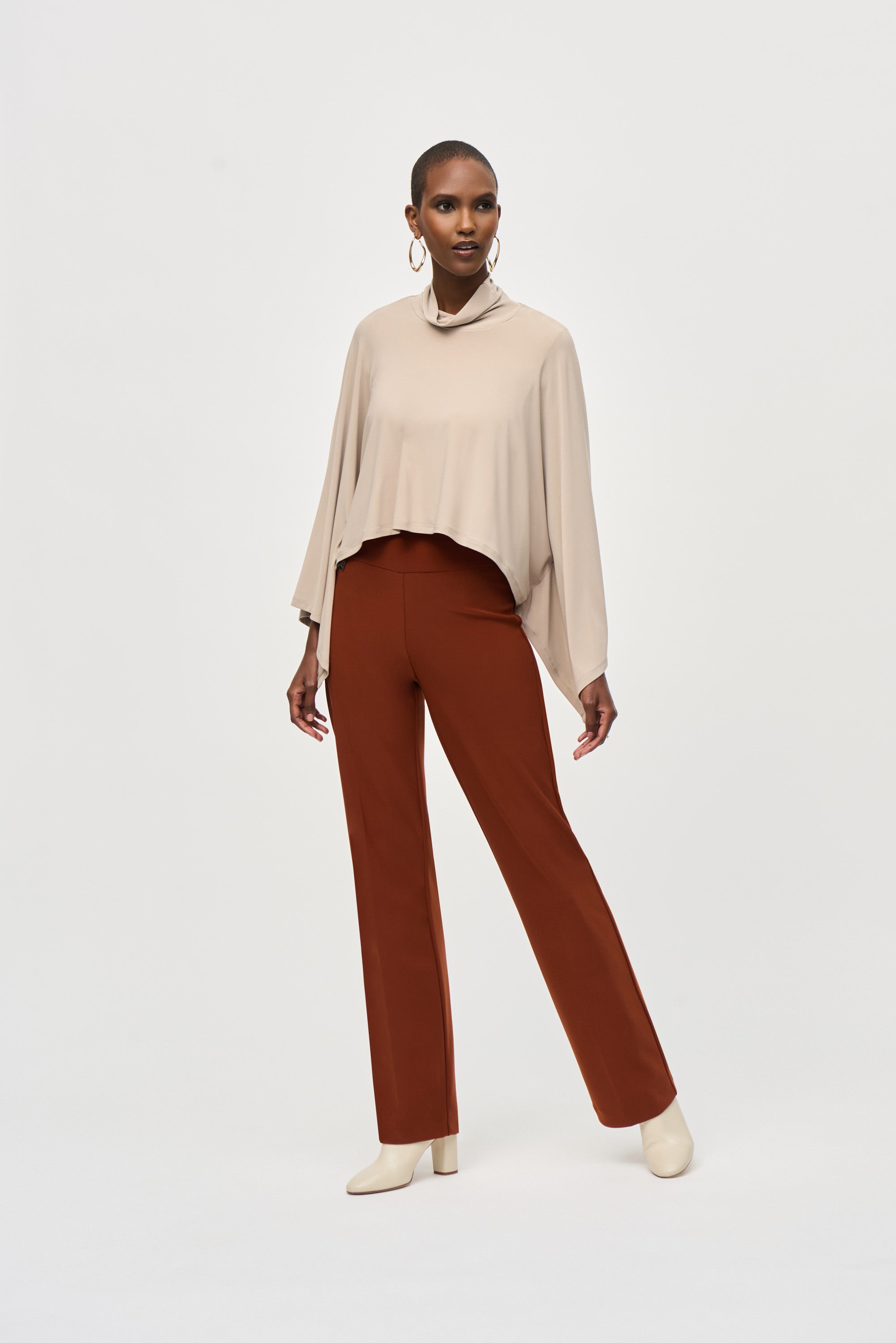 Cinnamon Pull On Trousers - 233277F24