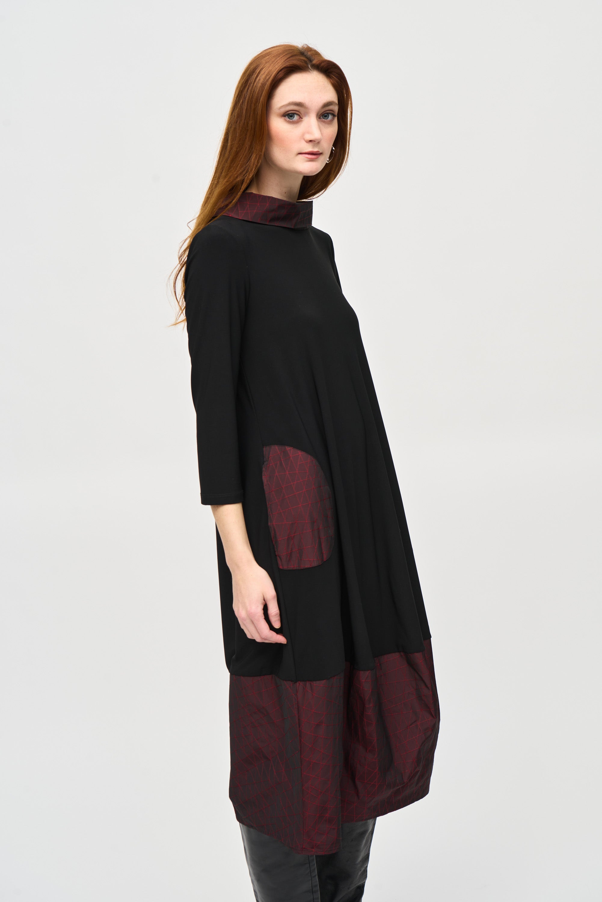 Black & Red Dress - 243080