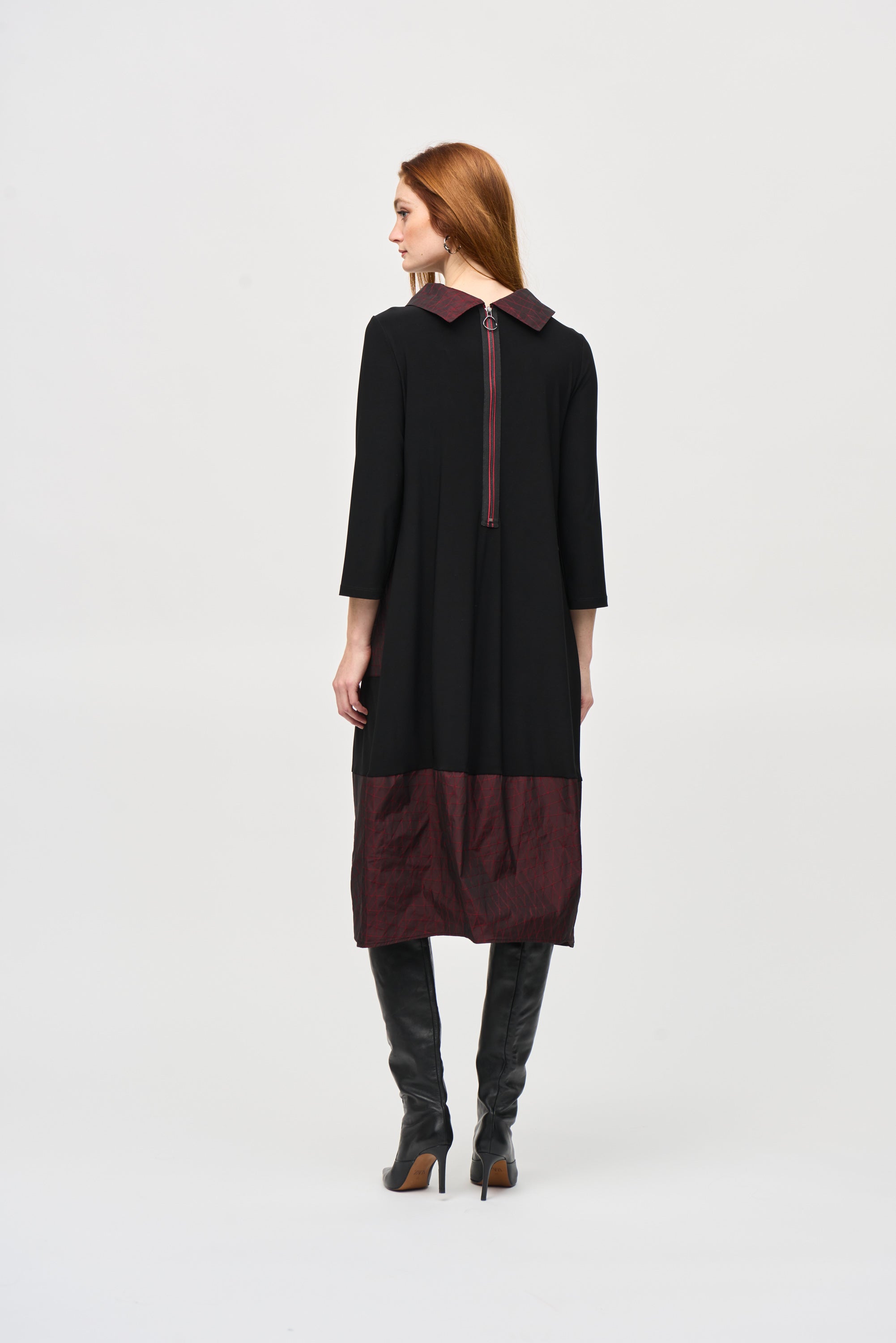 Black & Red Dress - 243080