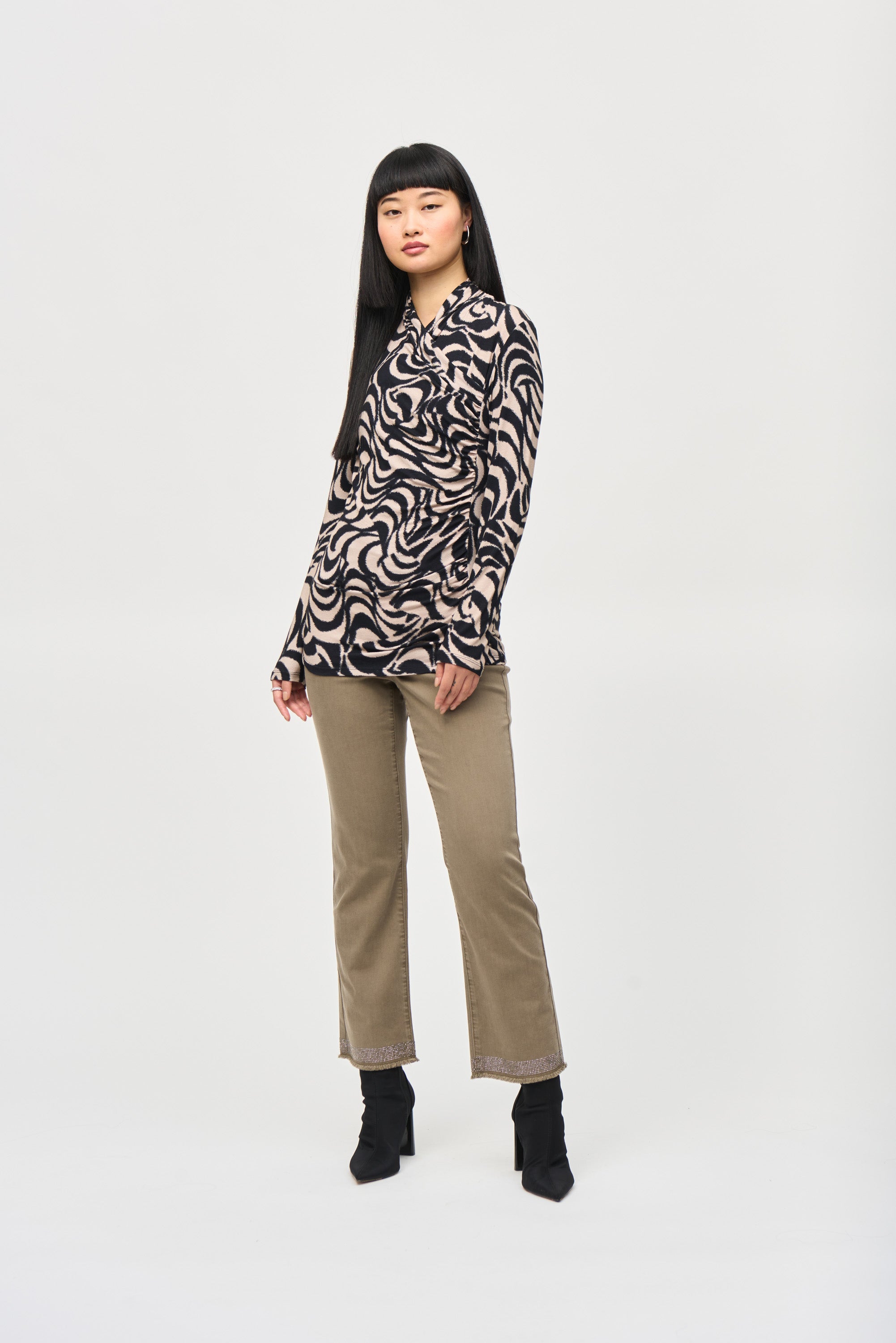 Cross Over Ruche Top - 243149