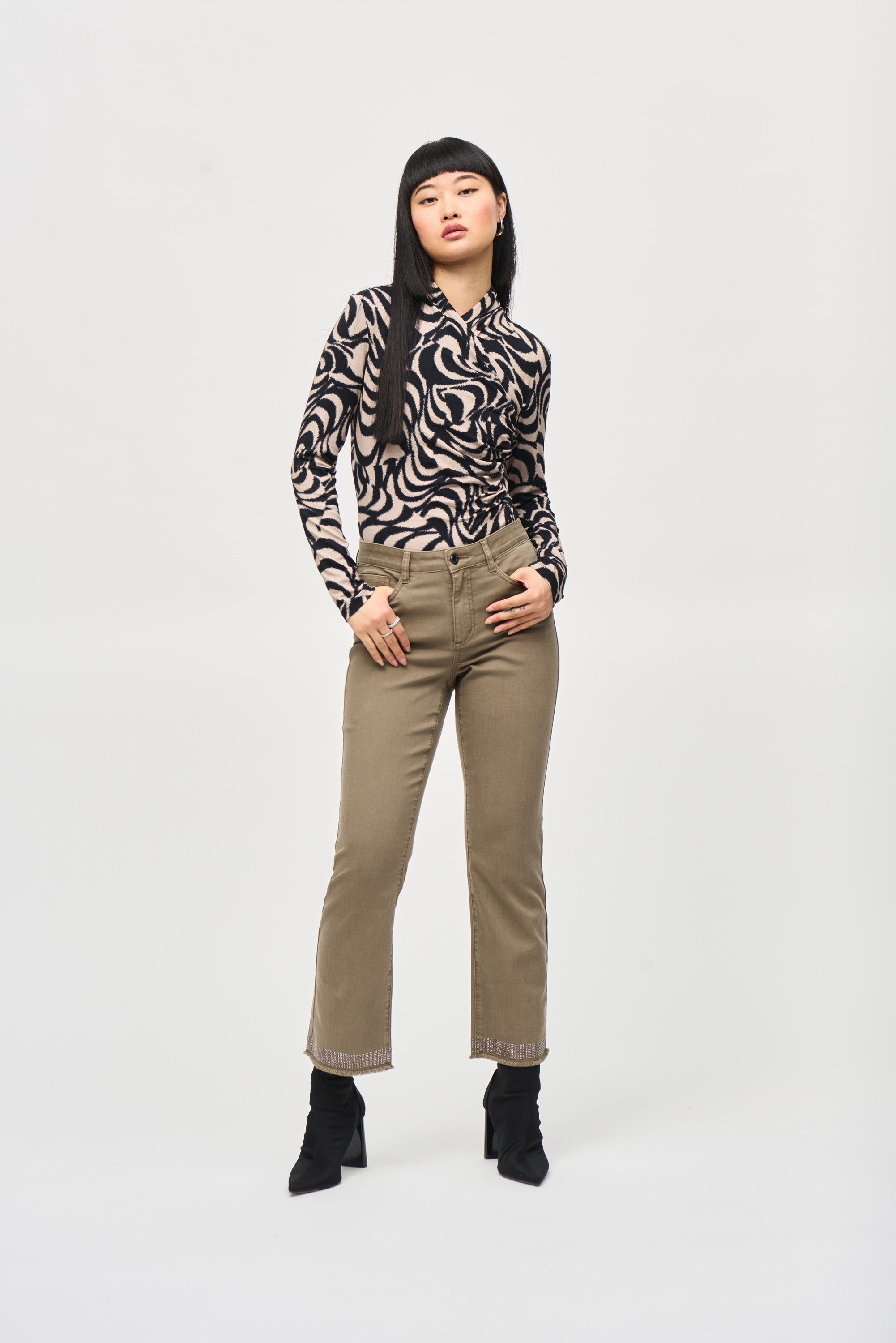 Cross Over Ruche Top - 243149