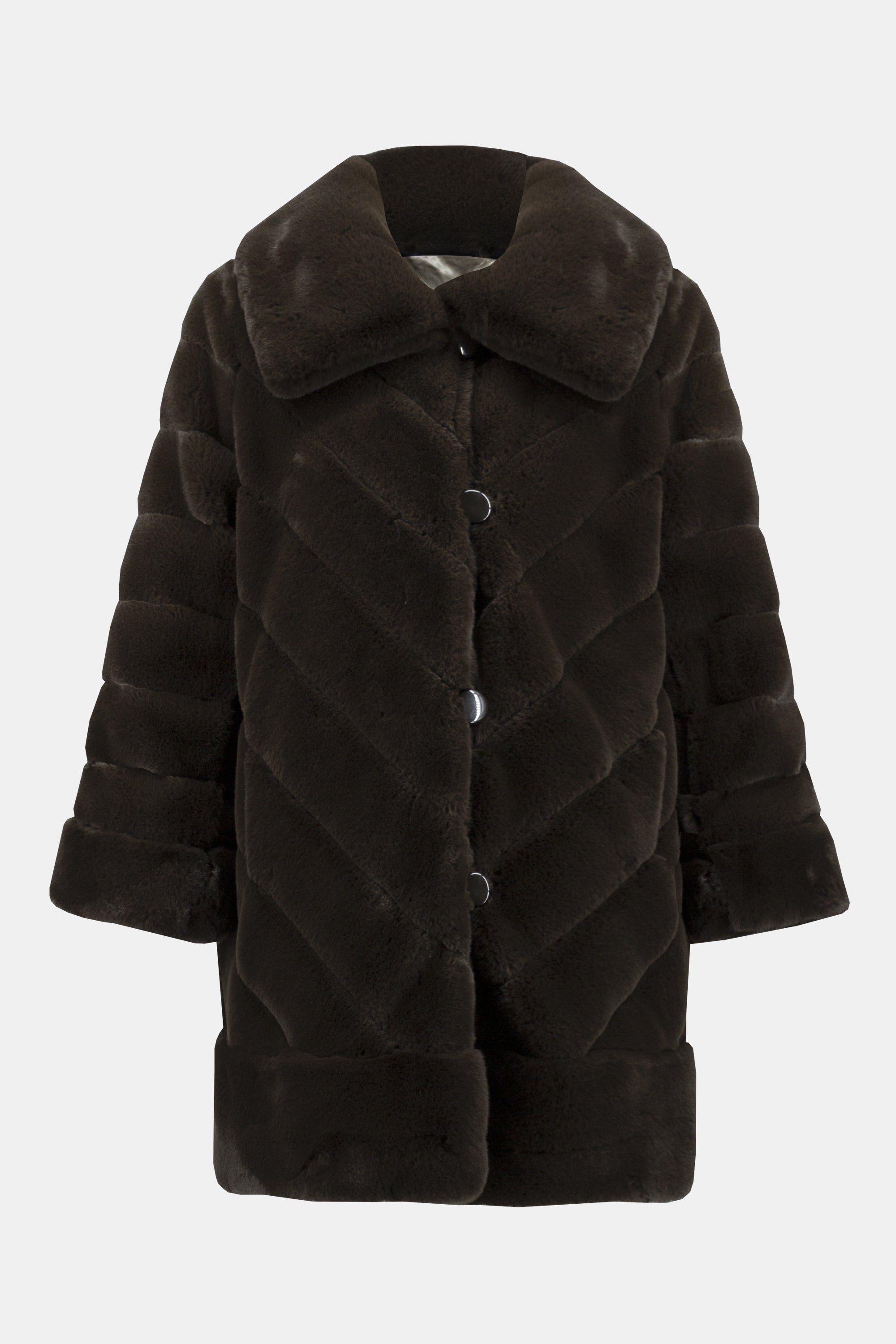 Faux Fur Reversible Coat - 243904