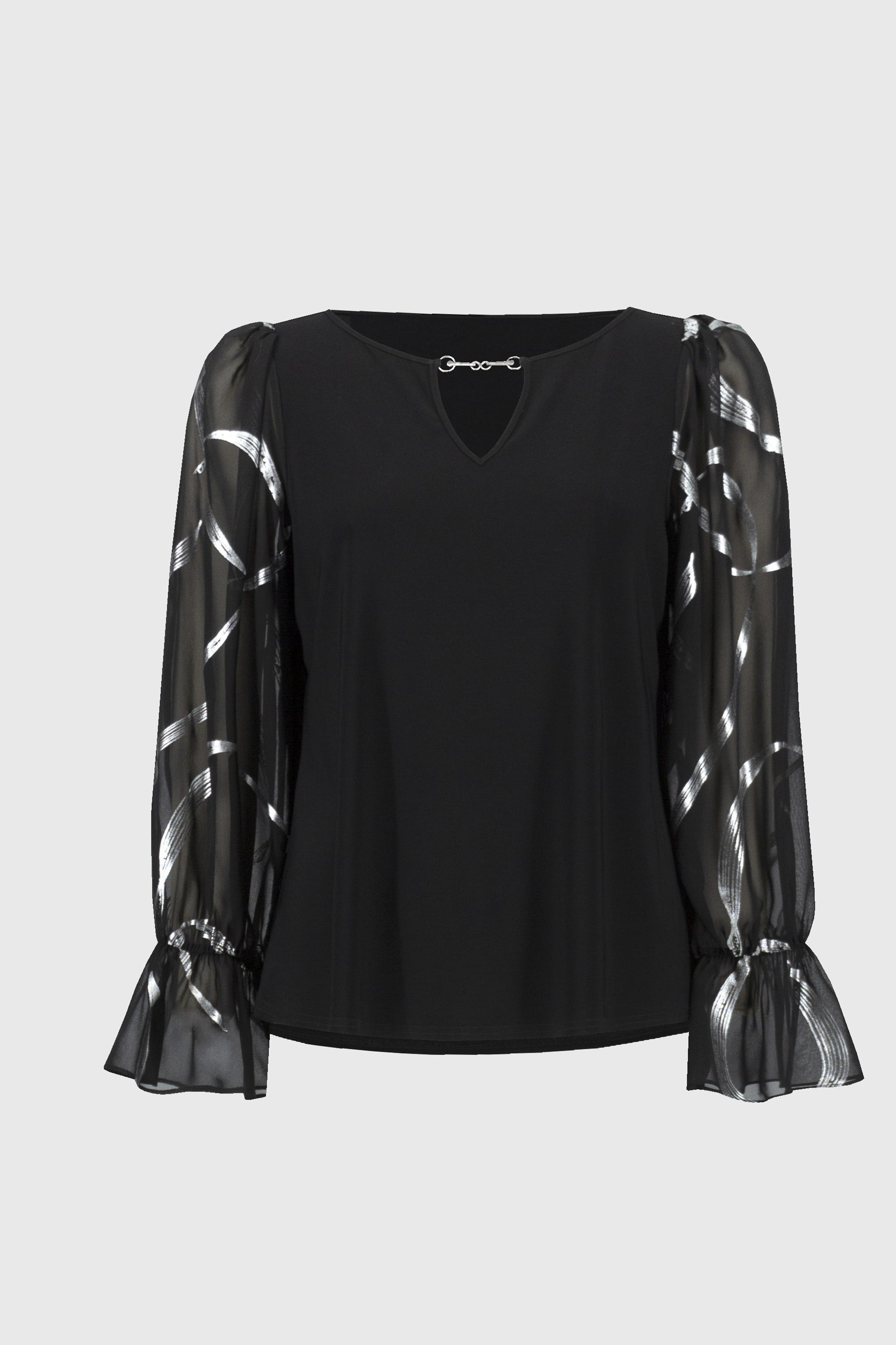 Mesh Sleeve Top - 244090