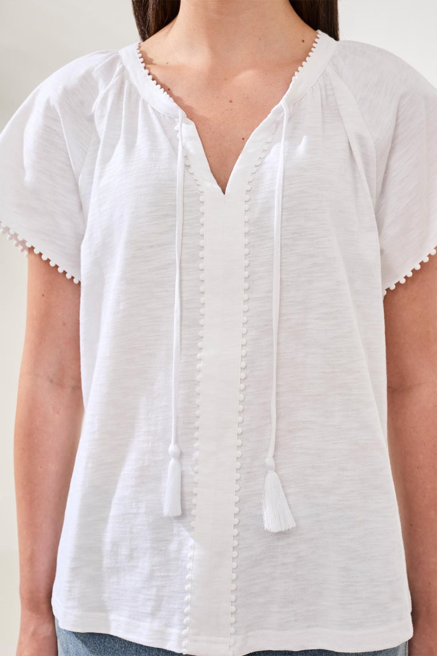 White Blouse - 2475O