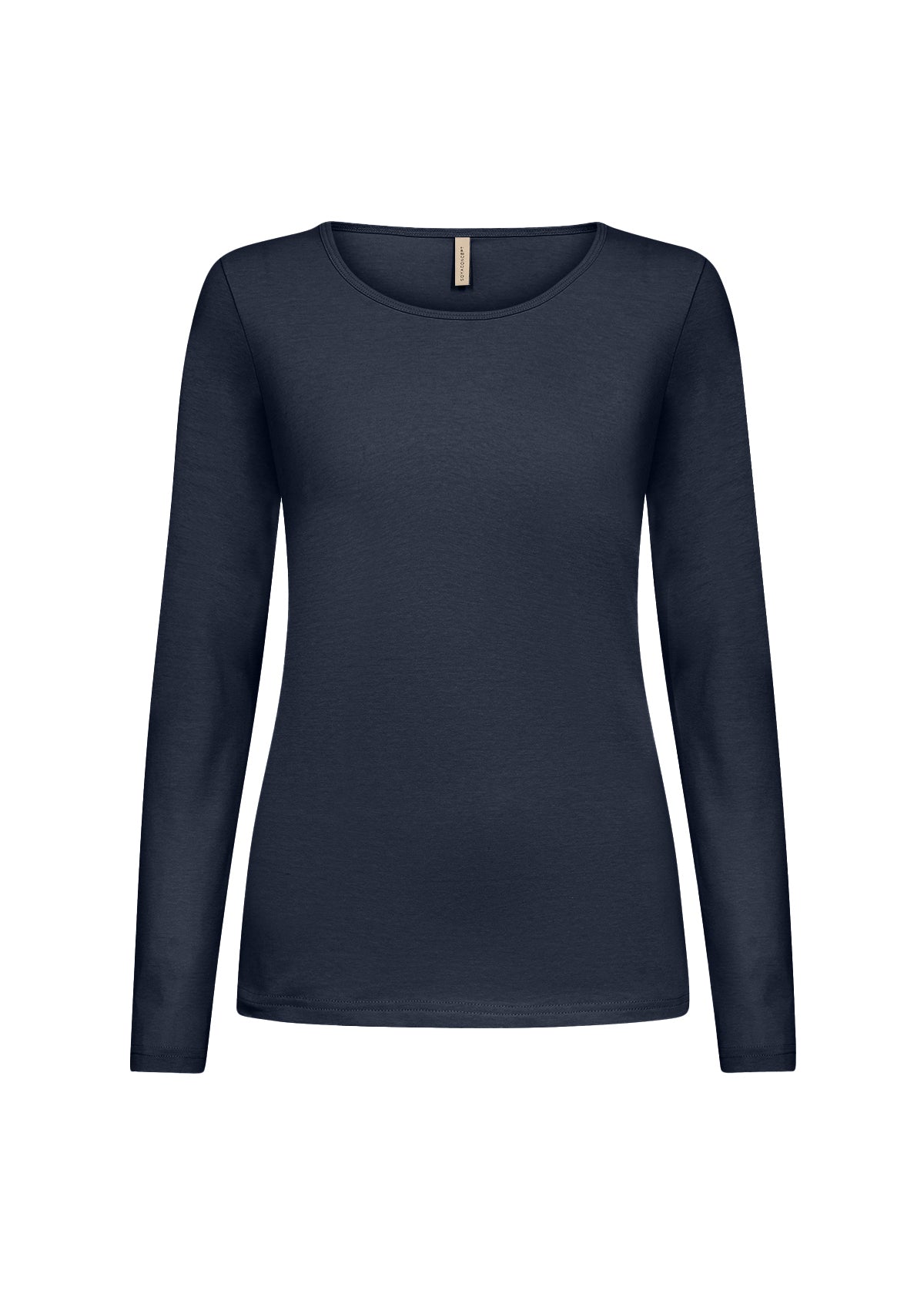Pylle 2 Navy Long Sleeve Top - 24839