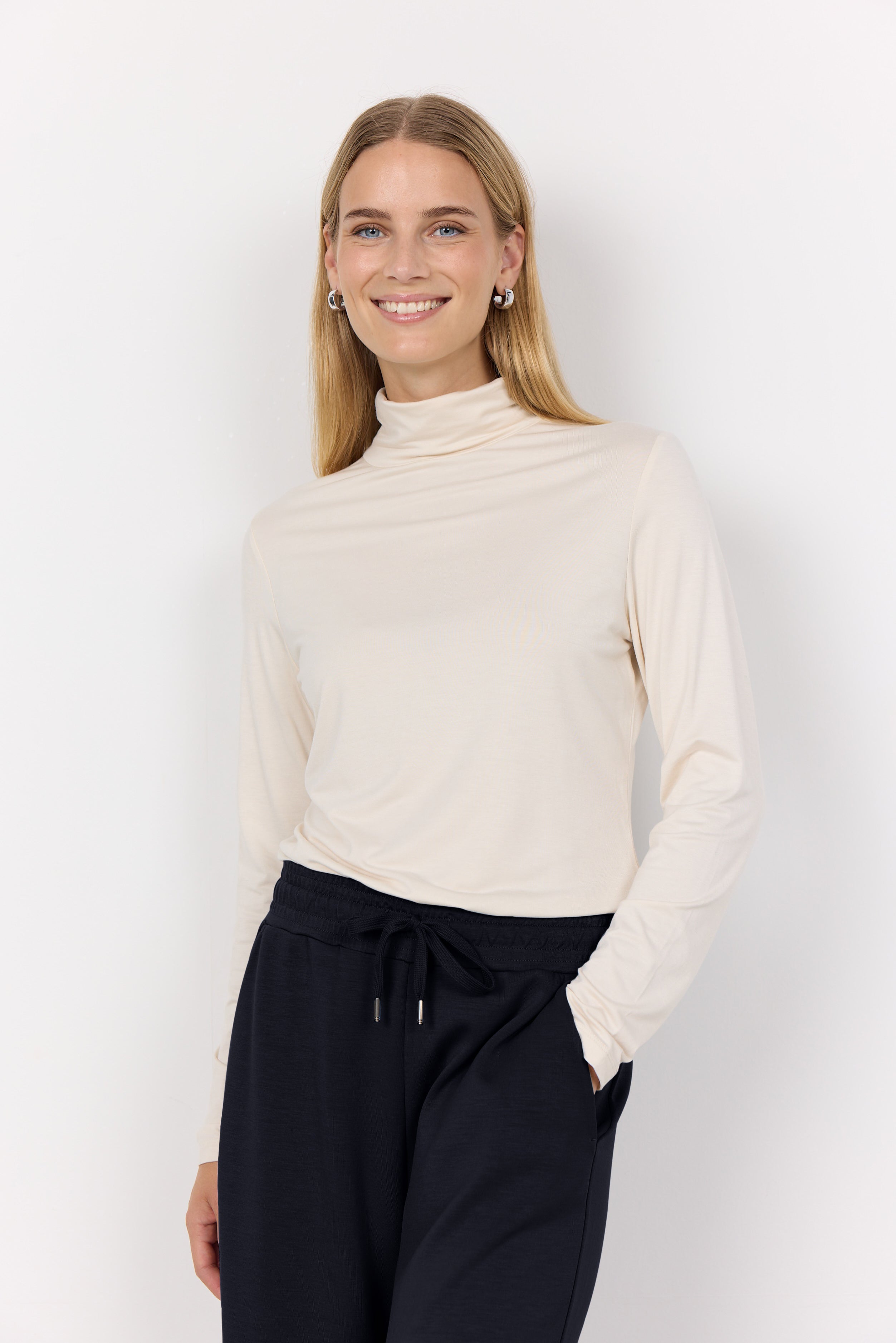 Marica 12 Cream Poloneck - 24864