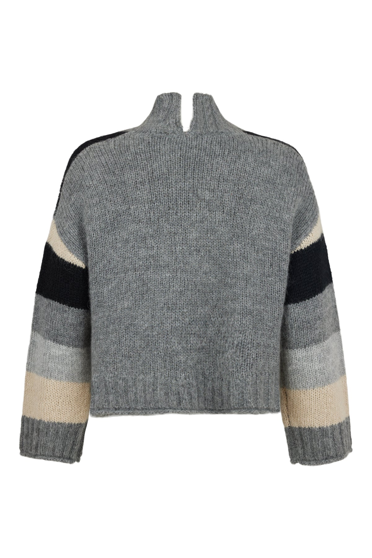 Grey Stripe Cardigan - 87160