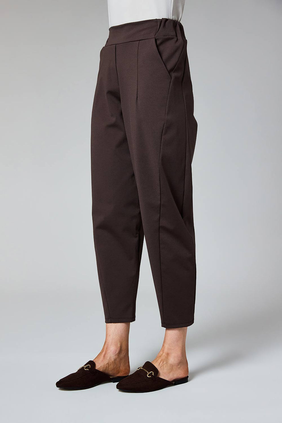 Choc Barrel Trousers - 2511