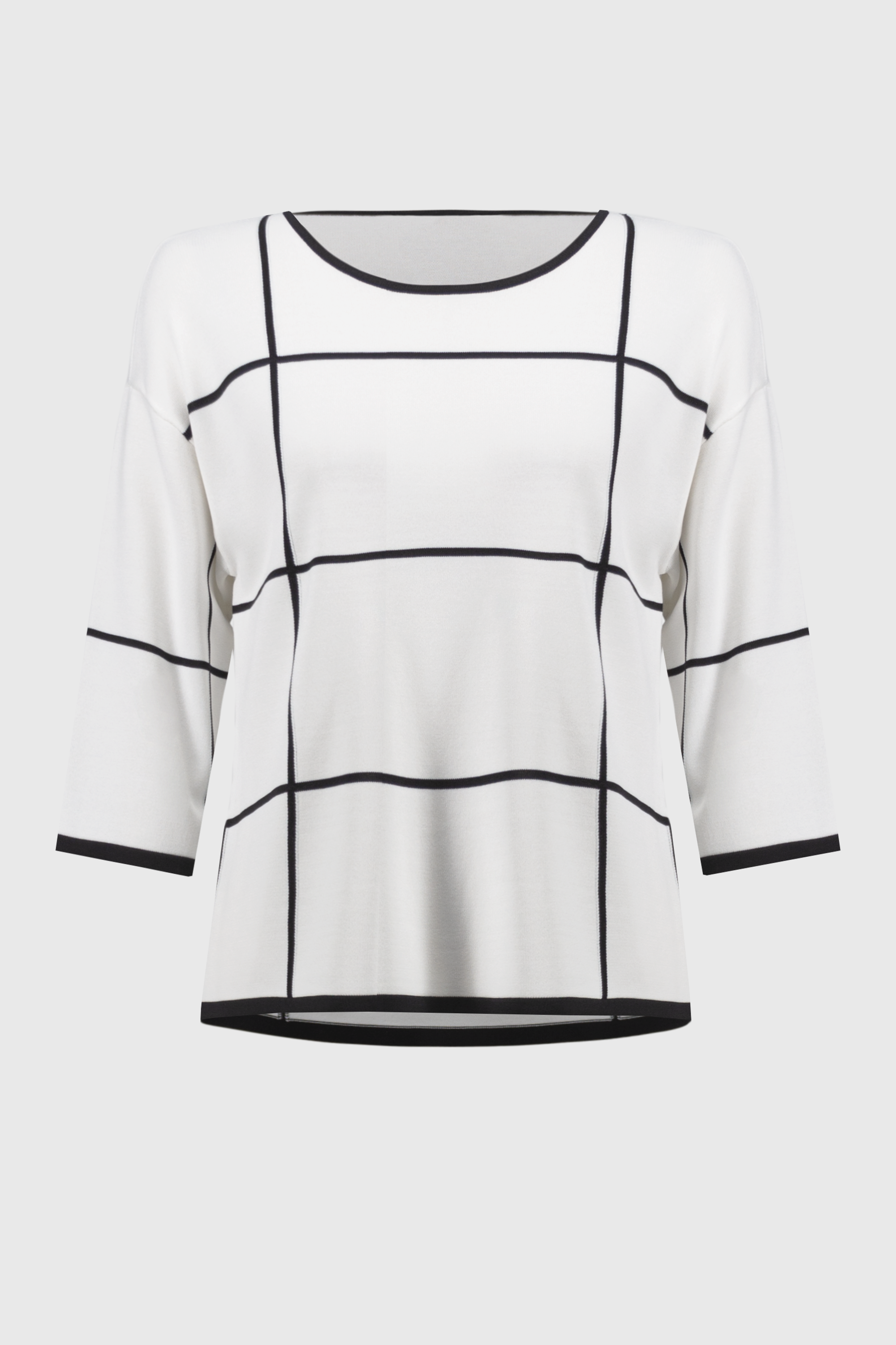 Vanilla/Black Sweater - 251918