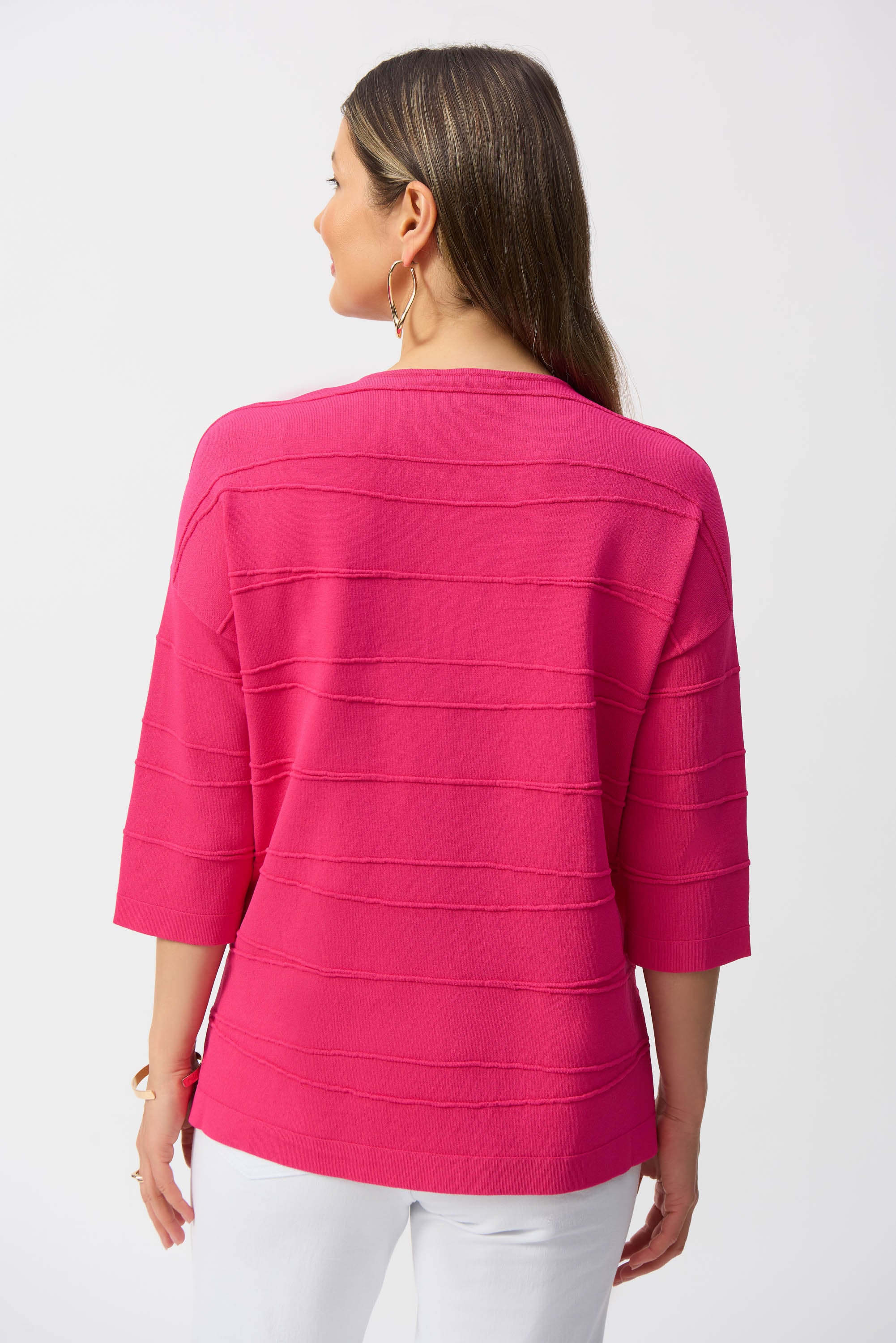 Geranium V Neck Sweater - 251923