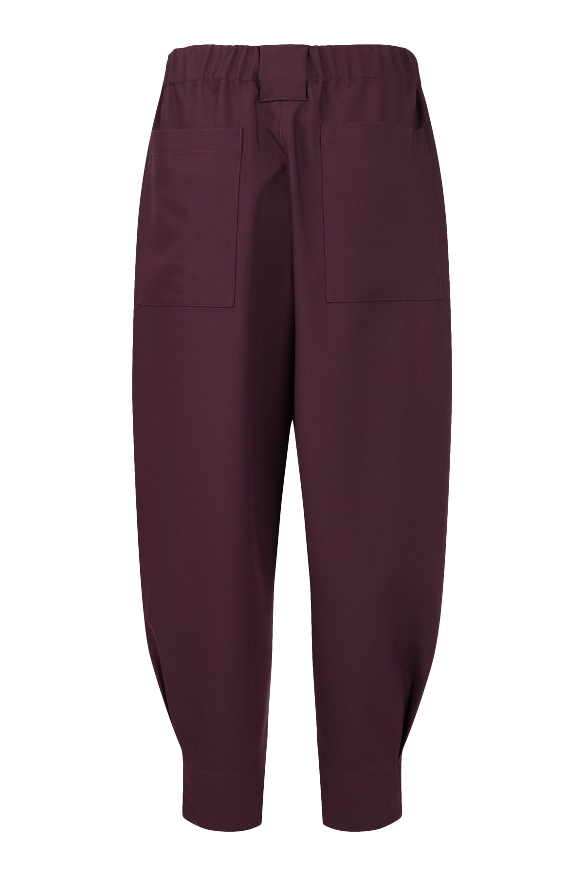 Prune Cuffed Trousers - 81435