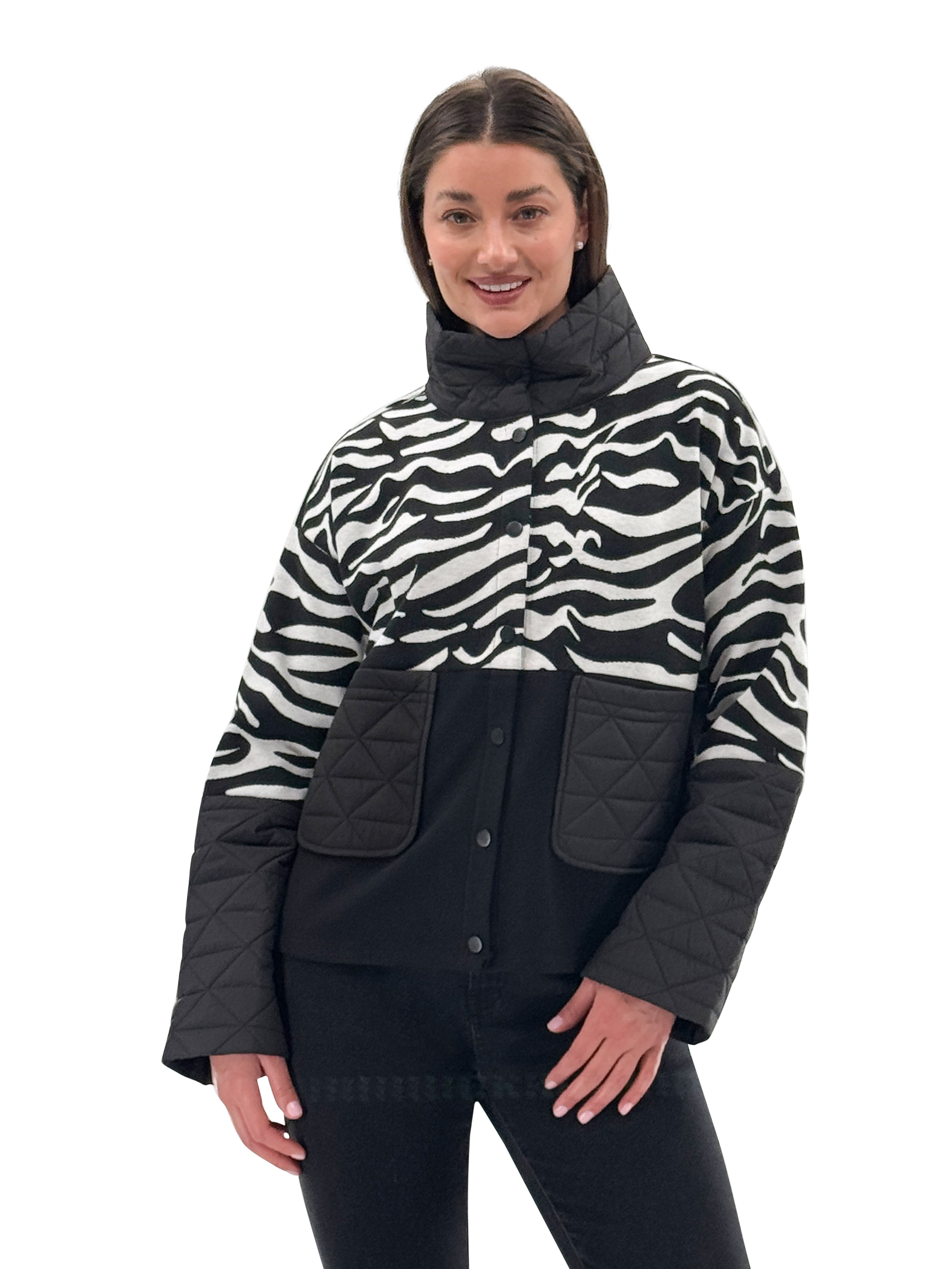 Zebra Print Jacket -166