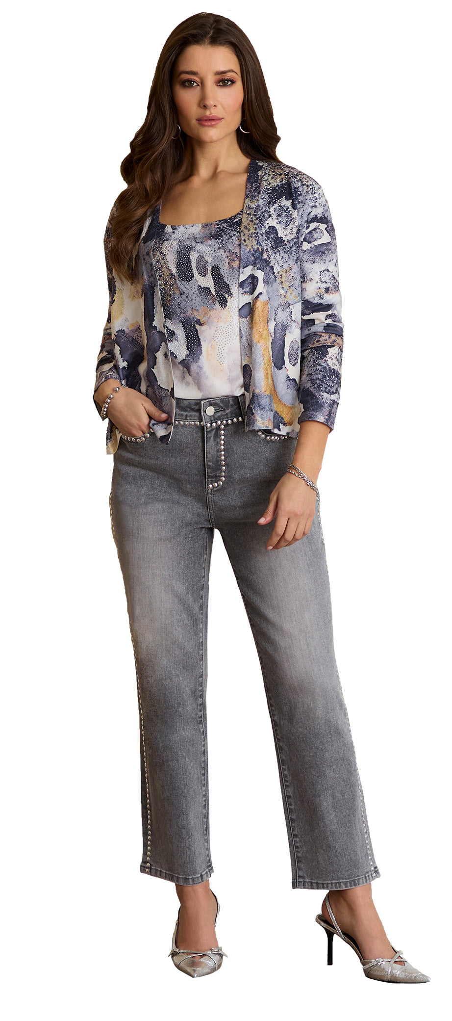 Ash Grey Jeans - 282