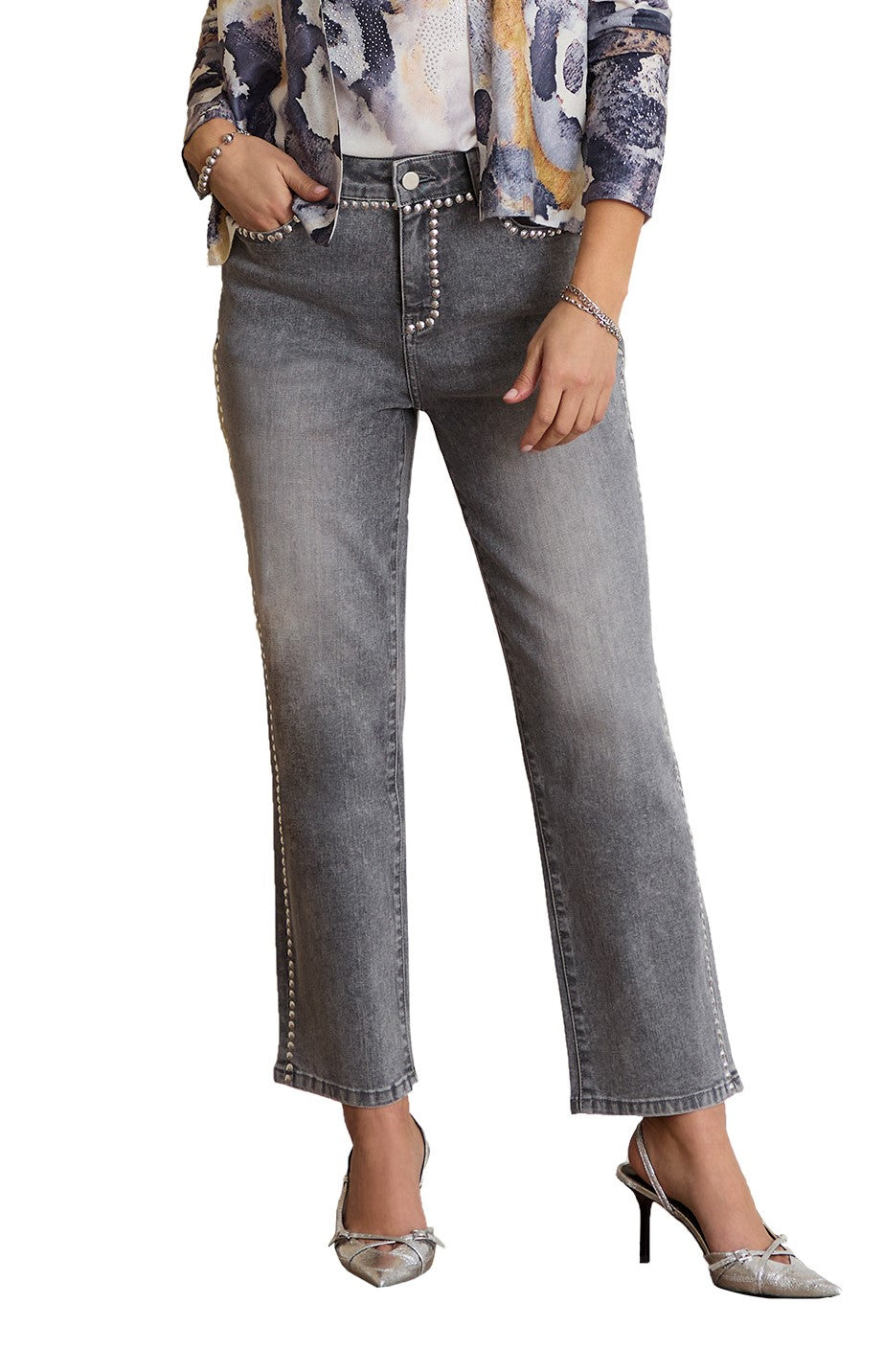 Ash Grey Jeans - 282