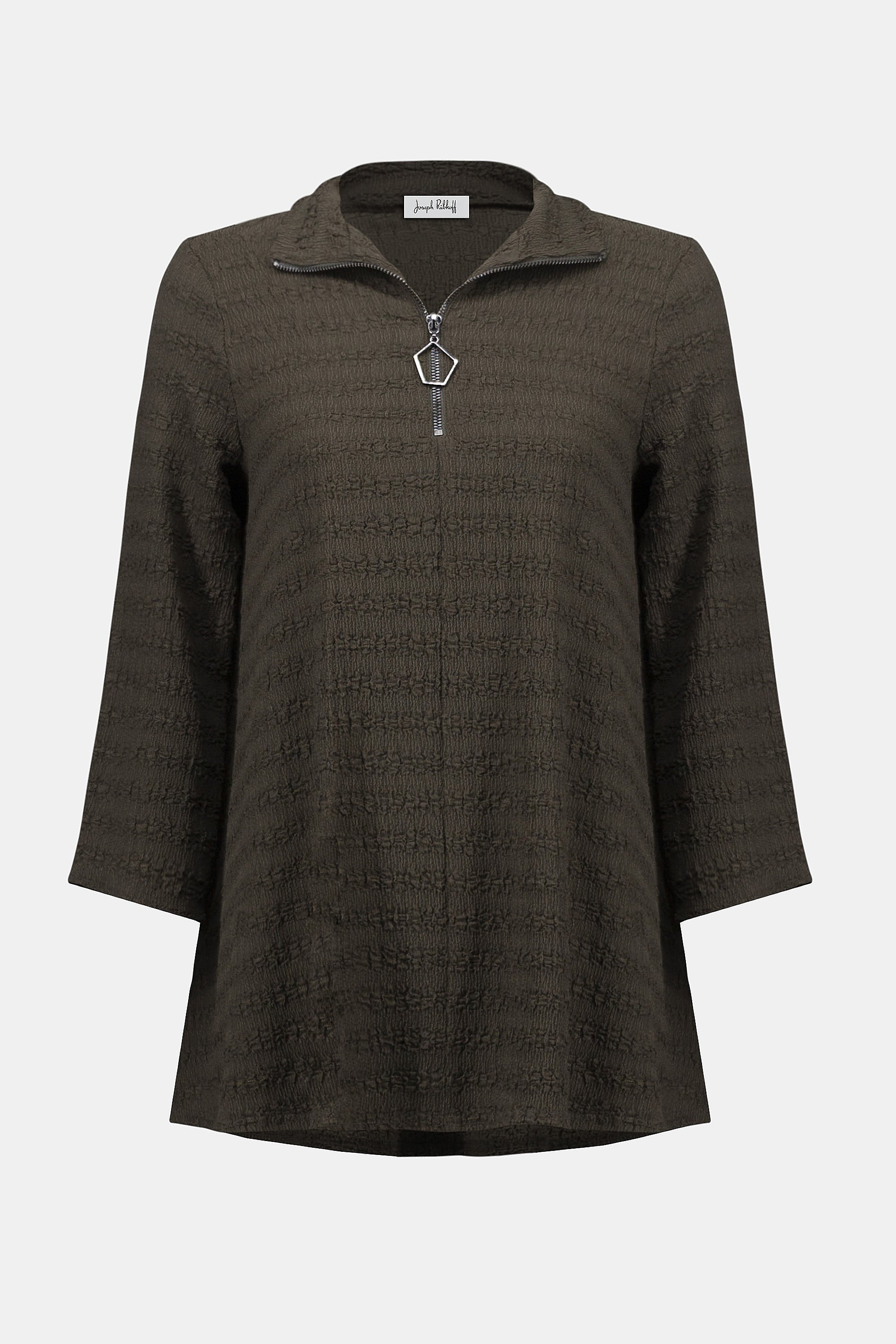 Avocado Zip Tunic Top - 253028