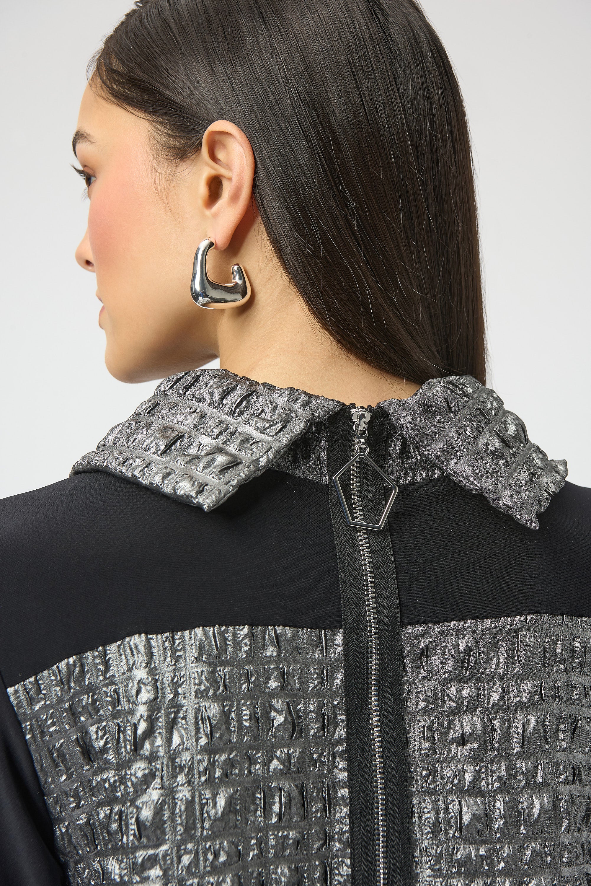 Pewter & Black Bubble Dress - 254057