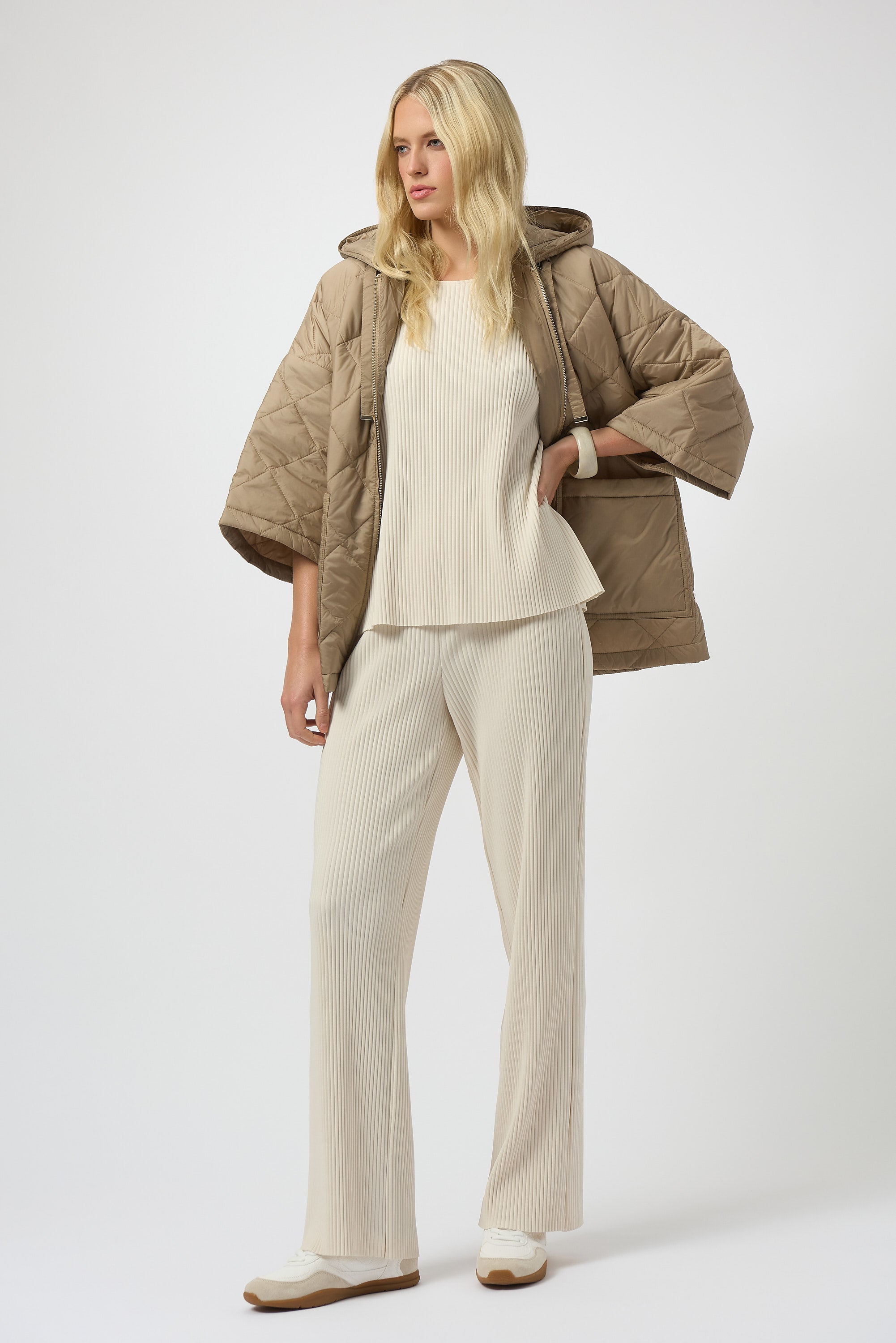 Birch Ribbed Scuba Top - 254210