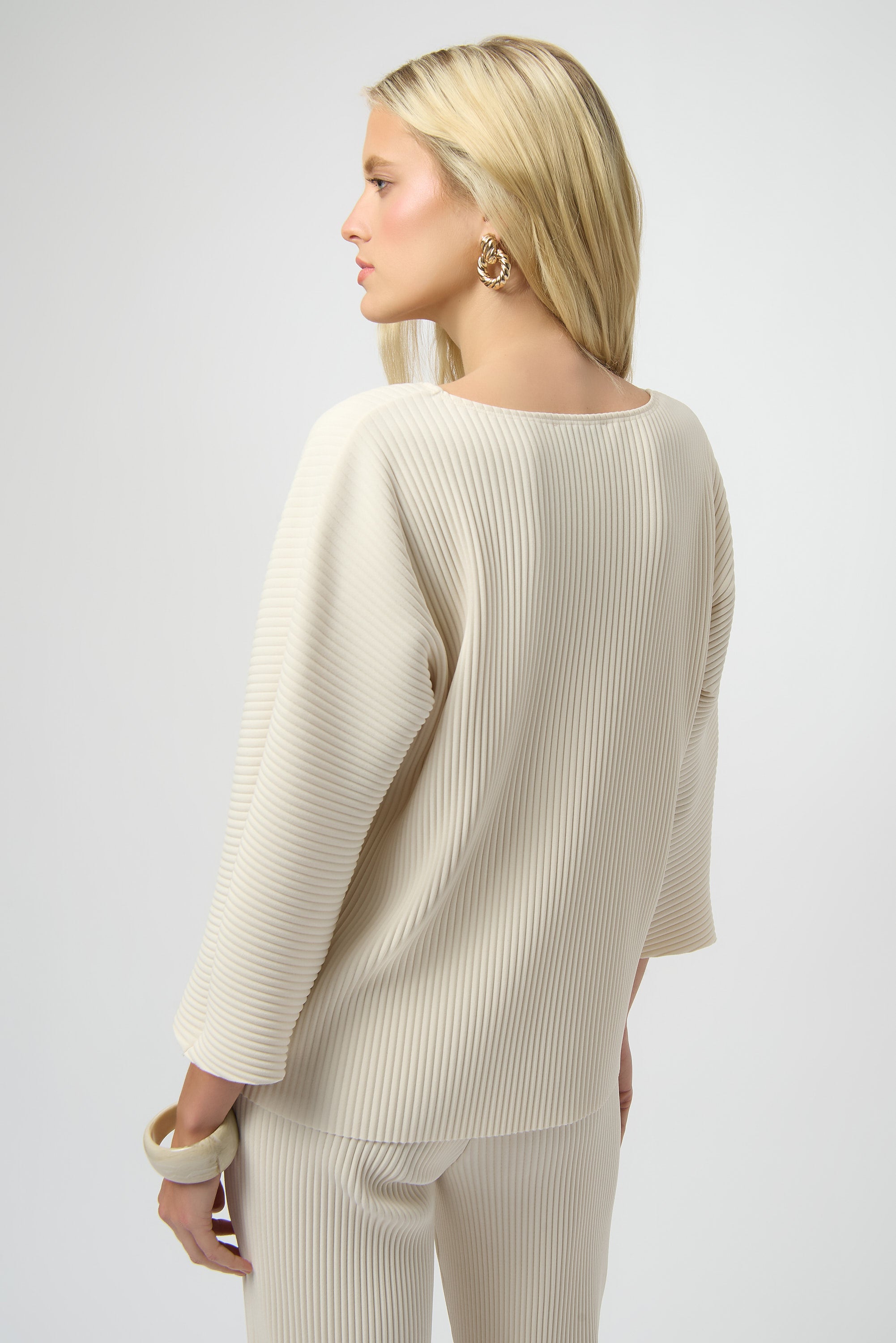 Birch Ribbed Scuba Top - 254210