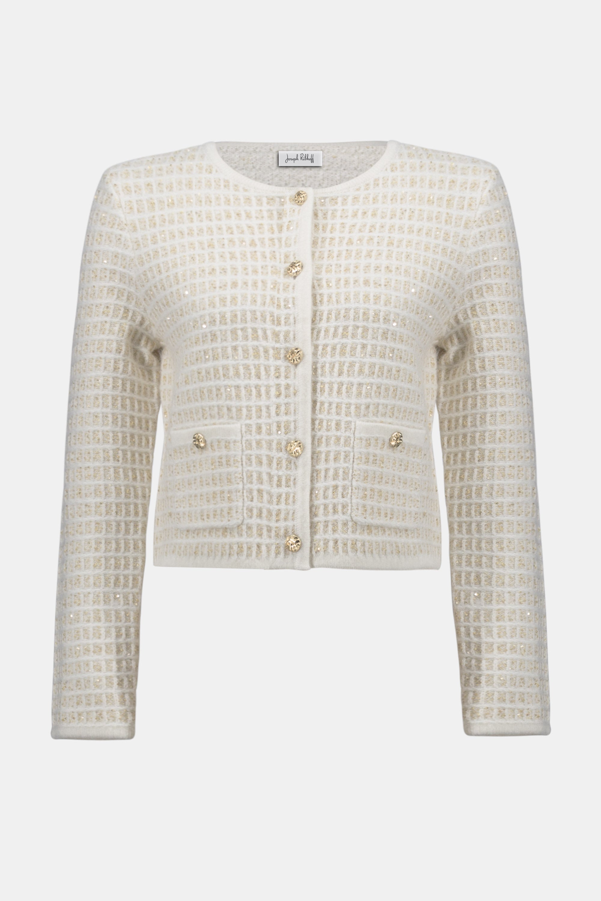 Winter White & Gold Jacket - 254938