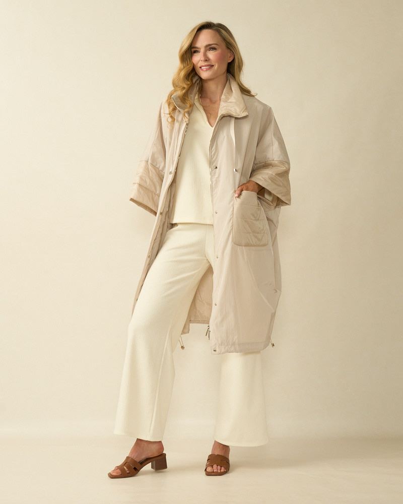 Cream Coat - 2558