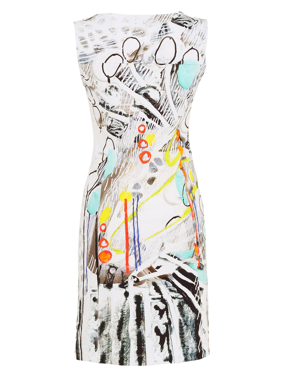 Celebre Print Shift Dress - 25606