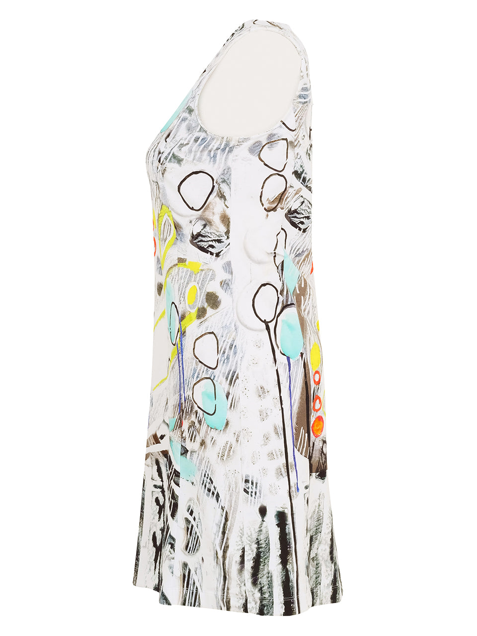 Celebre Print Shift Dress - 25606