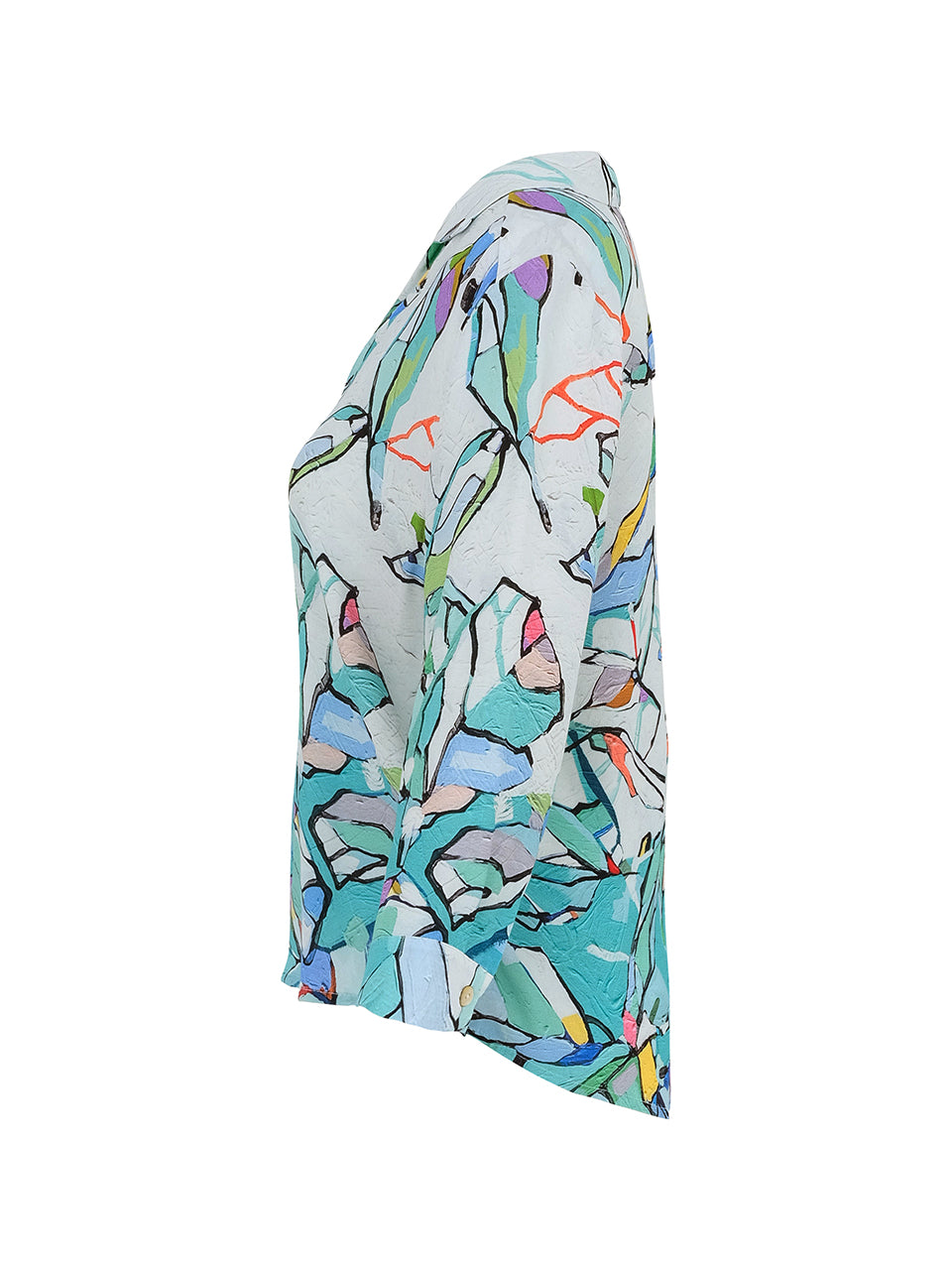 Aqua Print Shirt - 25617