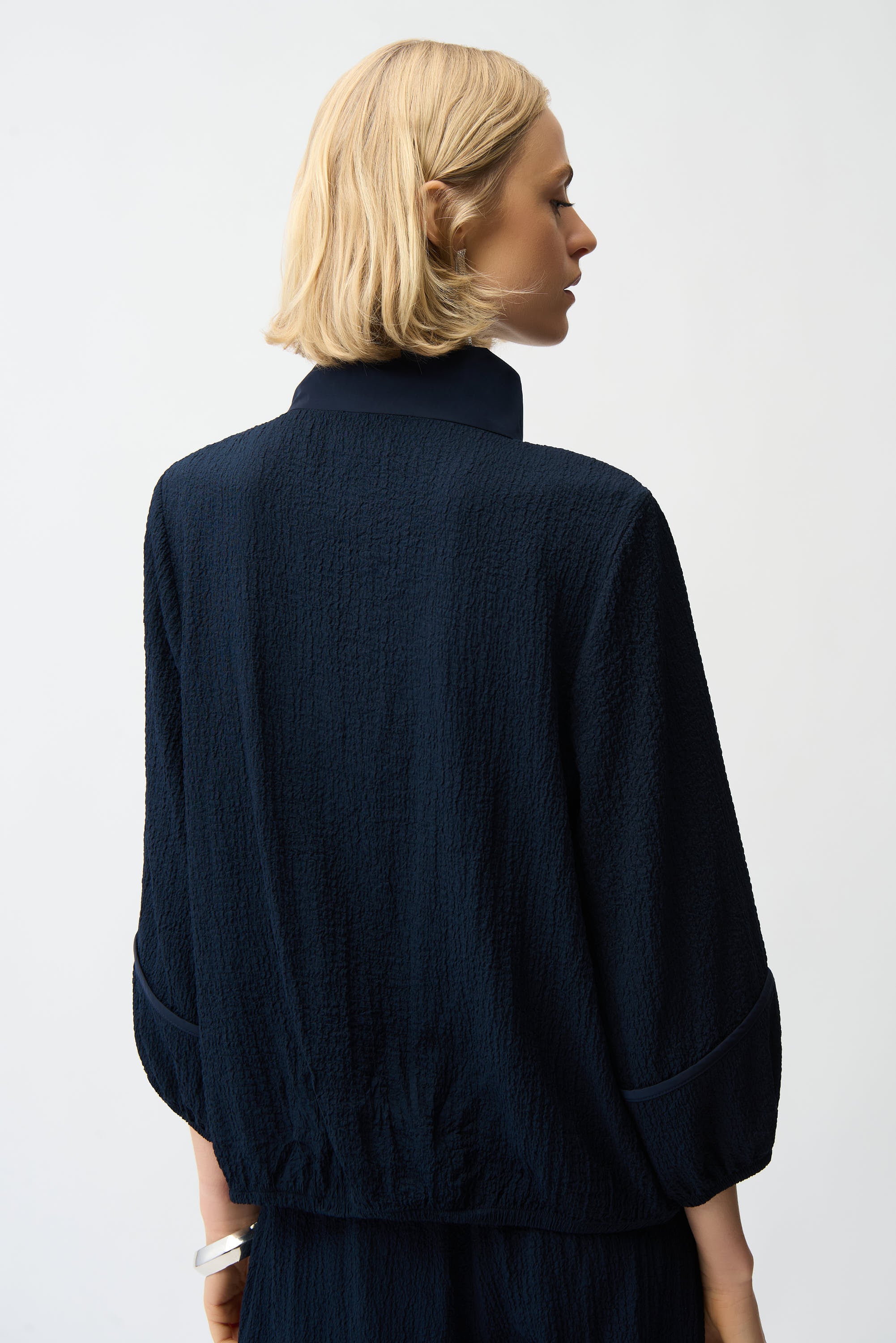 Midnight Blue Casual Jacket - 261066