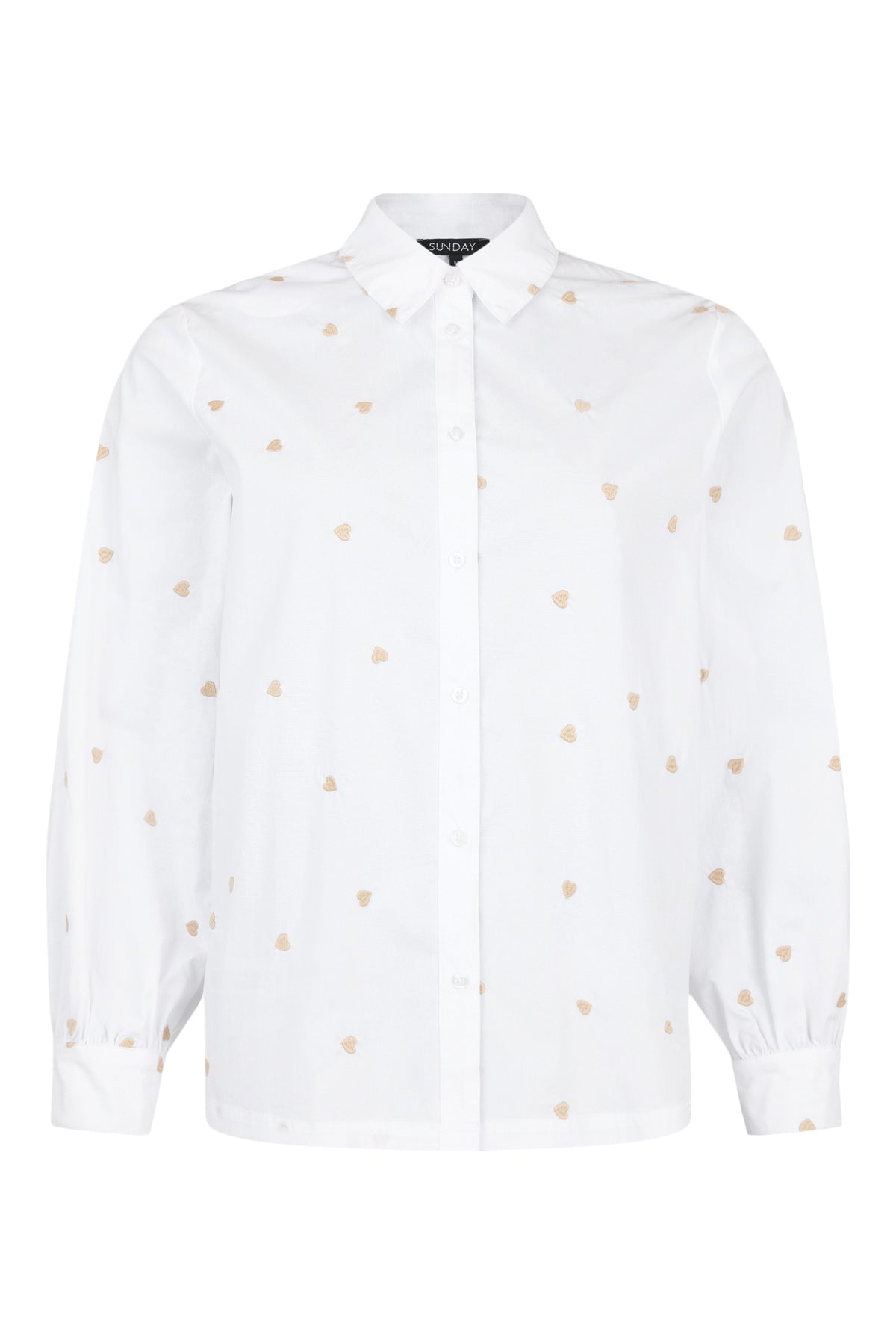 White Heart Shirt - 6509