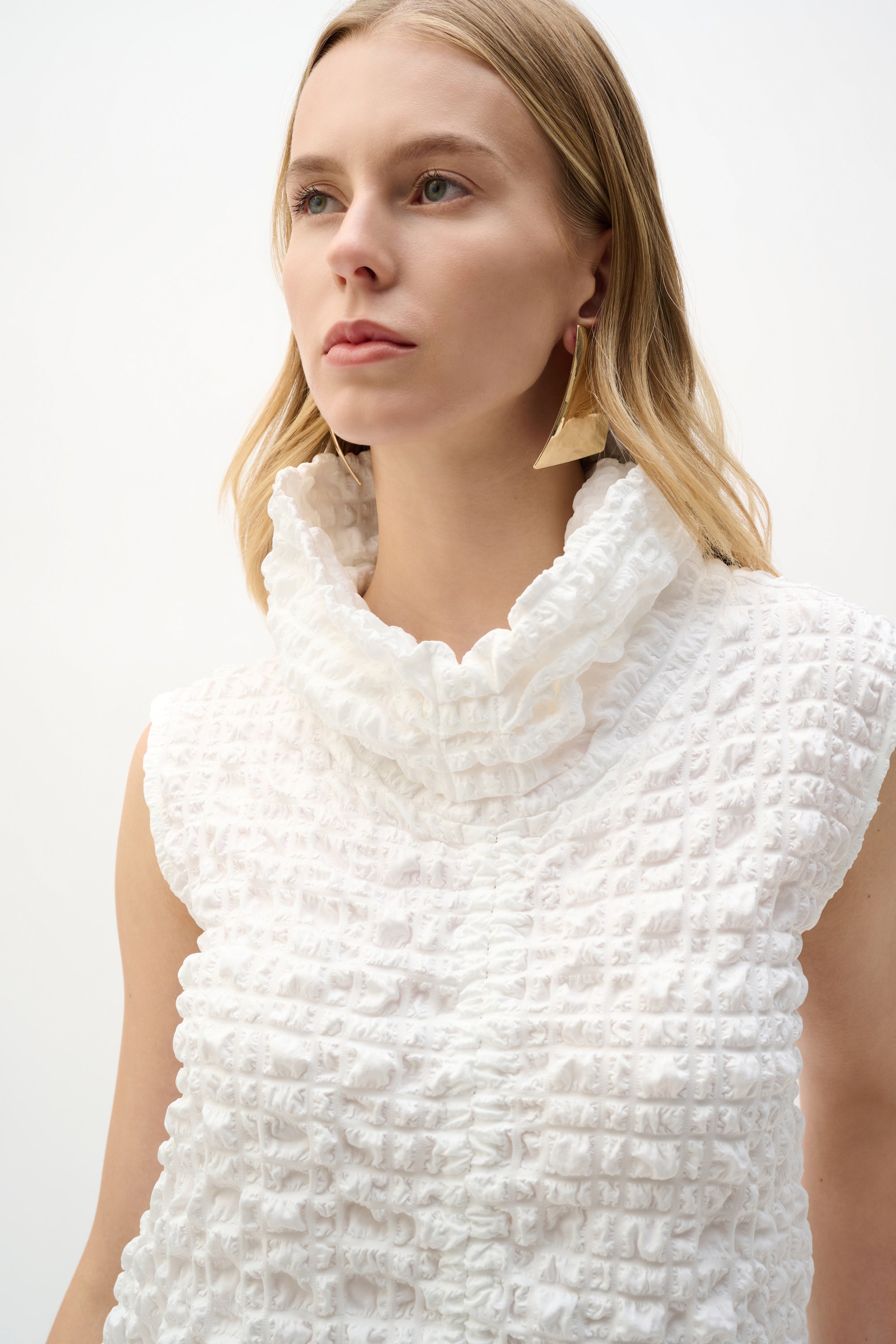 Vanilla Cowl Neck Top - 262091