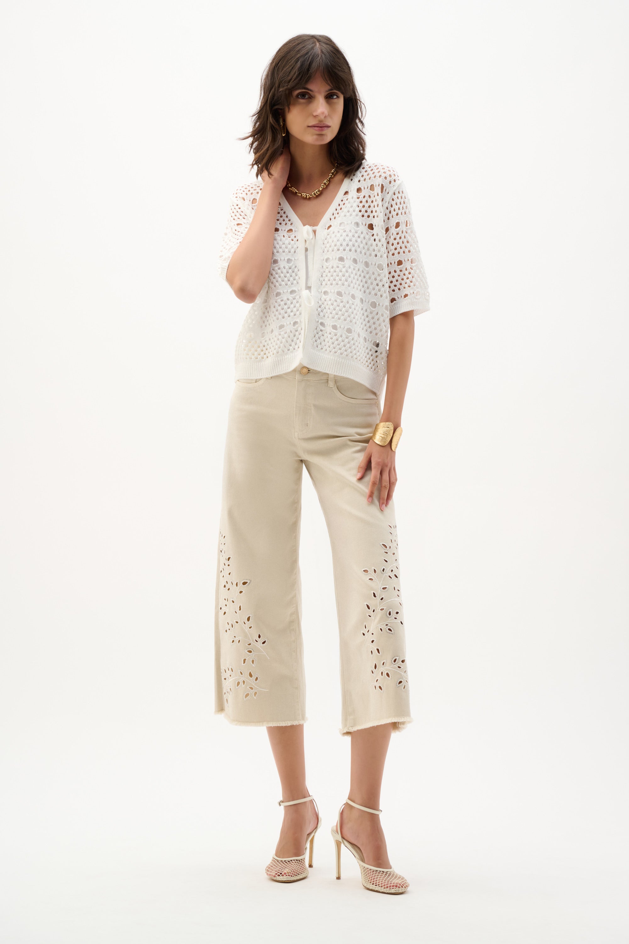 Vanilla Crochet Cover Up - 262955