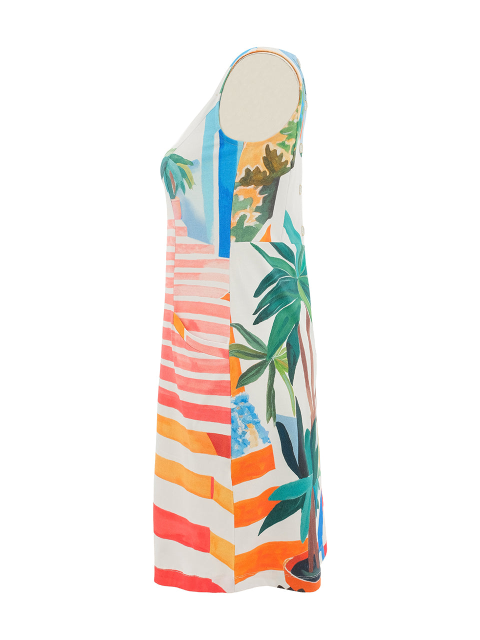 Pots & Stairs Shift Dress - 26645