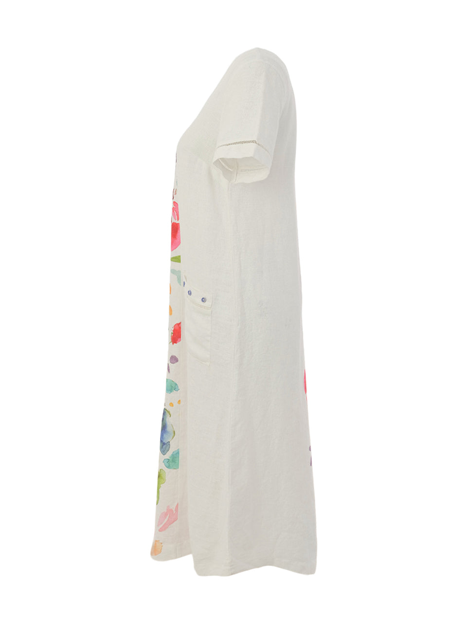 Spring Delight Floral Shirt Dress - 26704