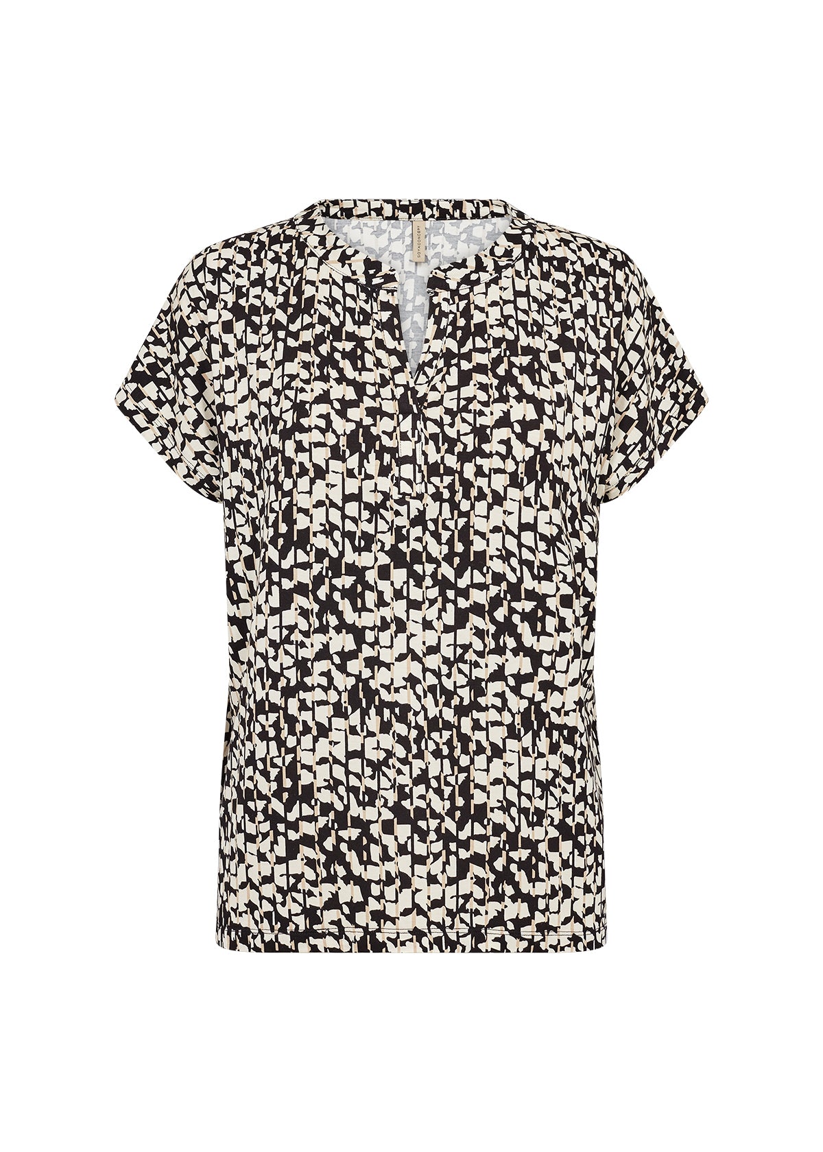 Marica AOP 317 Black Print T-Shirt - 26889
