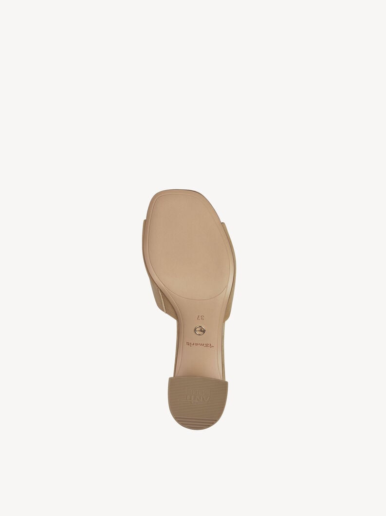 Tan Suede Mules - 27204