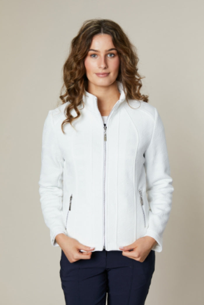 White Zip Top - 29308