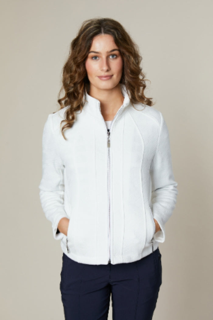 White Zip Top - 29308