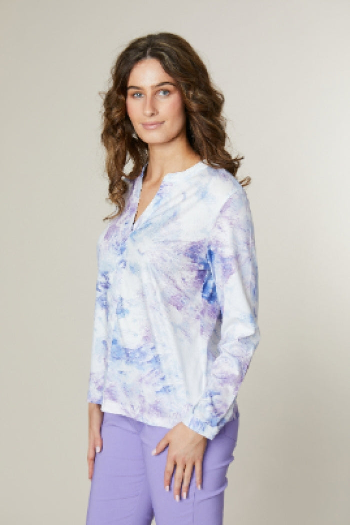 Purple Print Top - 29327